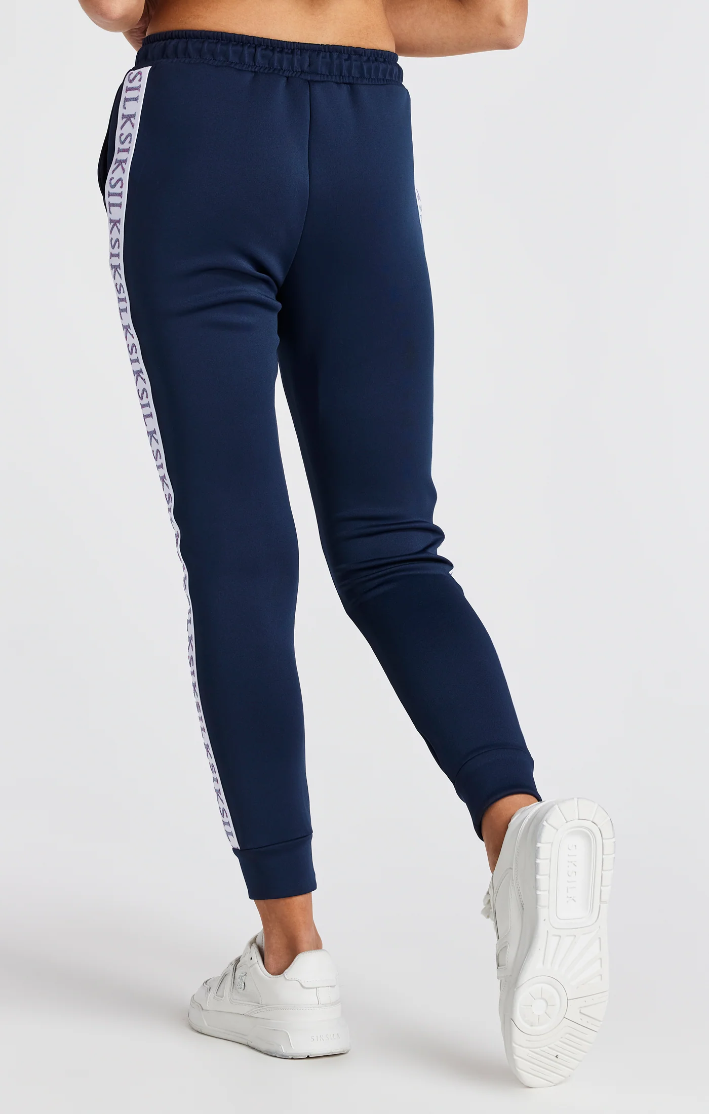 Girls Navy Track Pant - Image 4