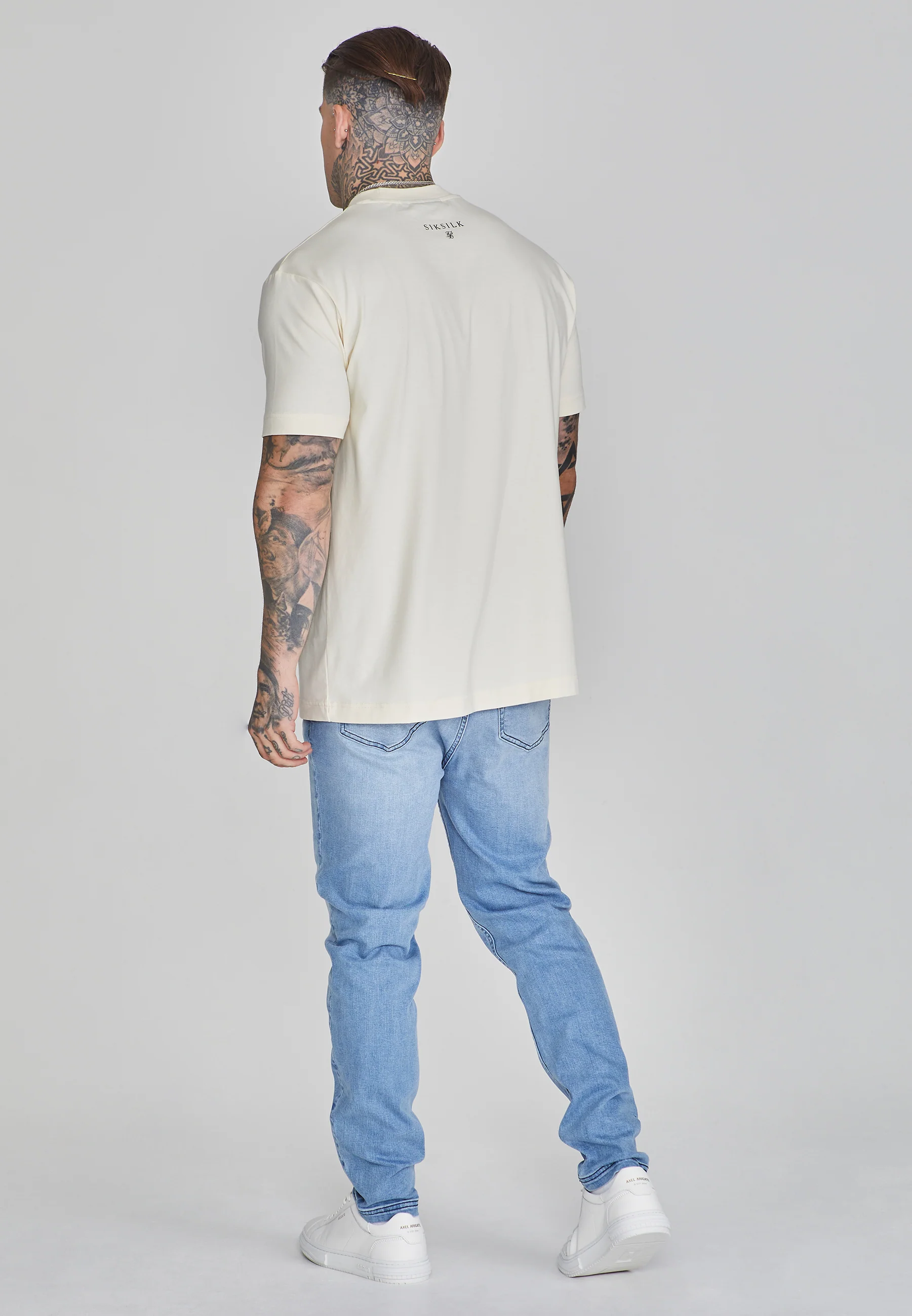 Light Blue Drop Crotch Jeans - Image 5