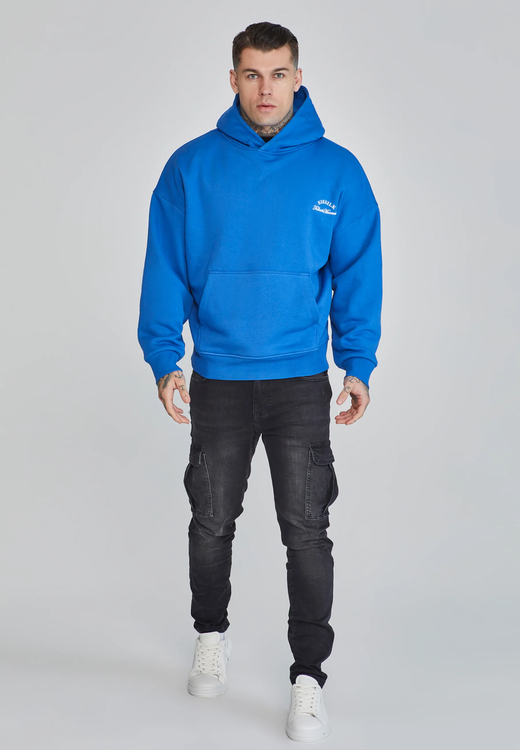 Blue Graphic Hoodie - Image 2