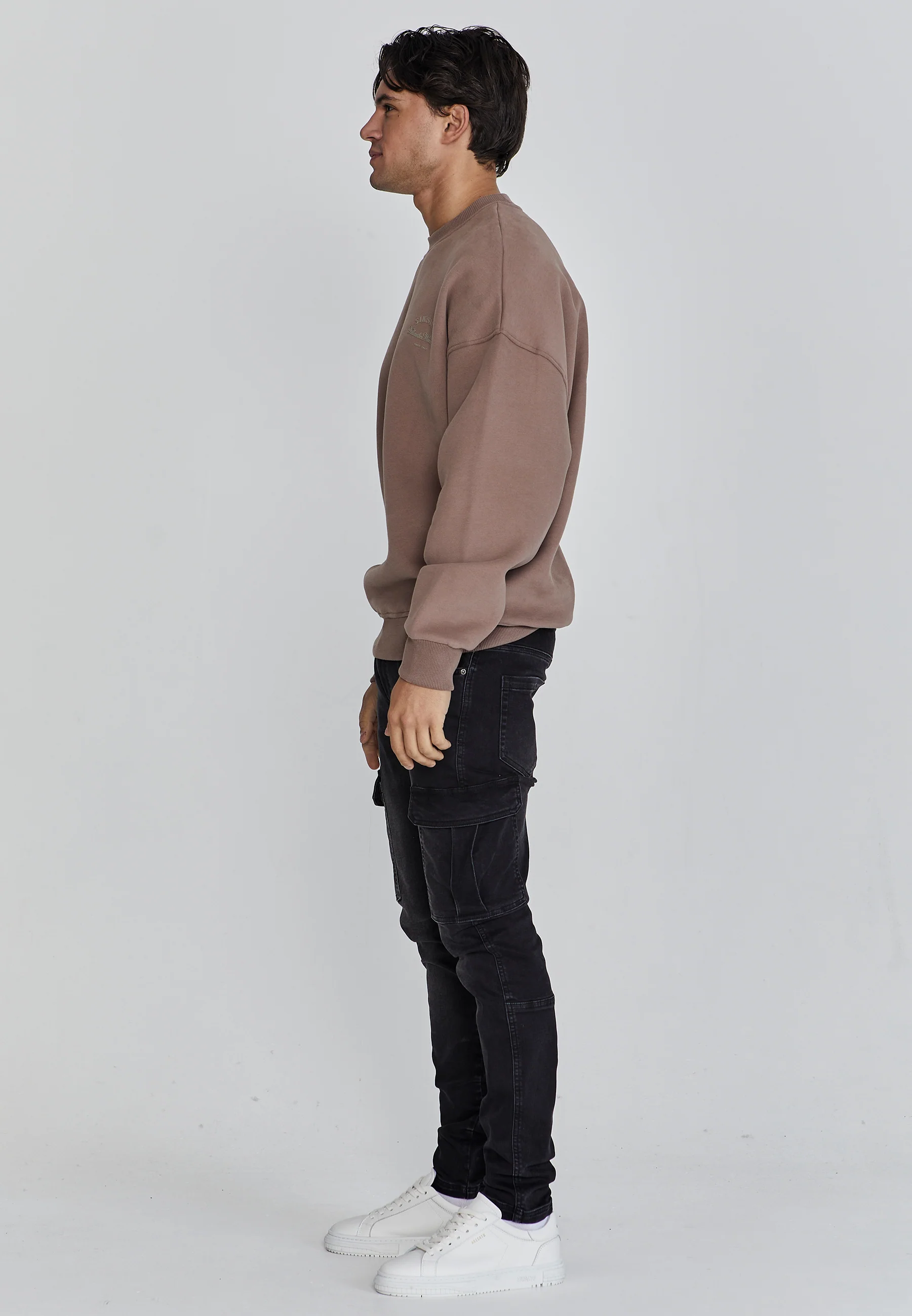 Brown Graphic Sweater - Image 2