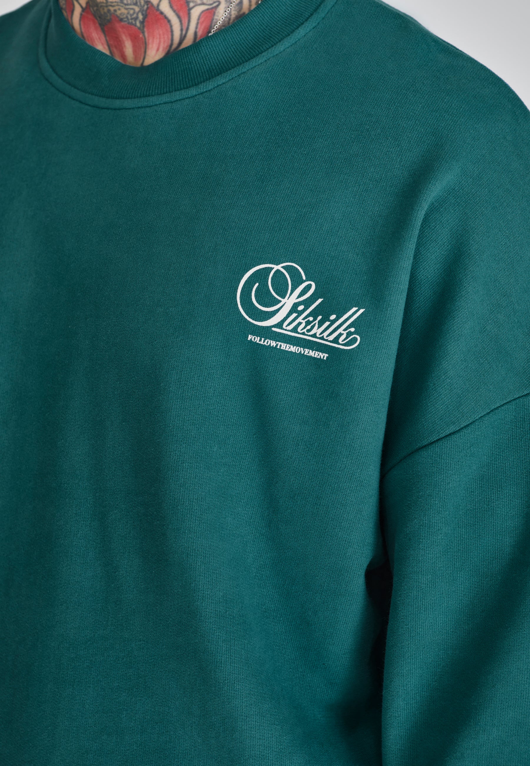 Green Graphic Sweater - Image 3