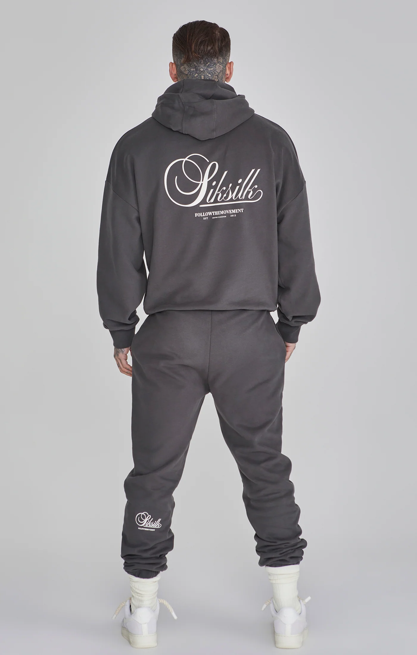 Grey Graphic Hoodie - Image 5