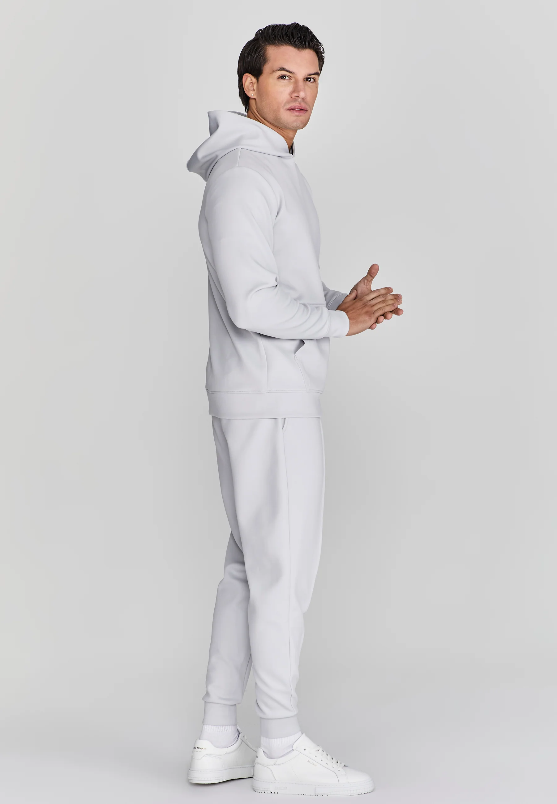 Light Grey Smart Hoodie - Image 3