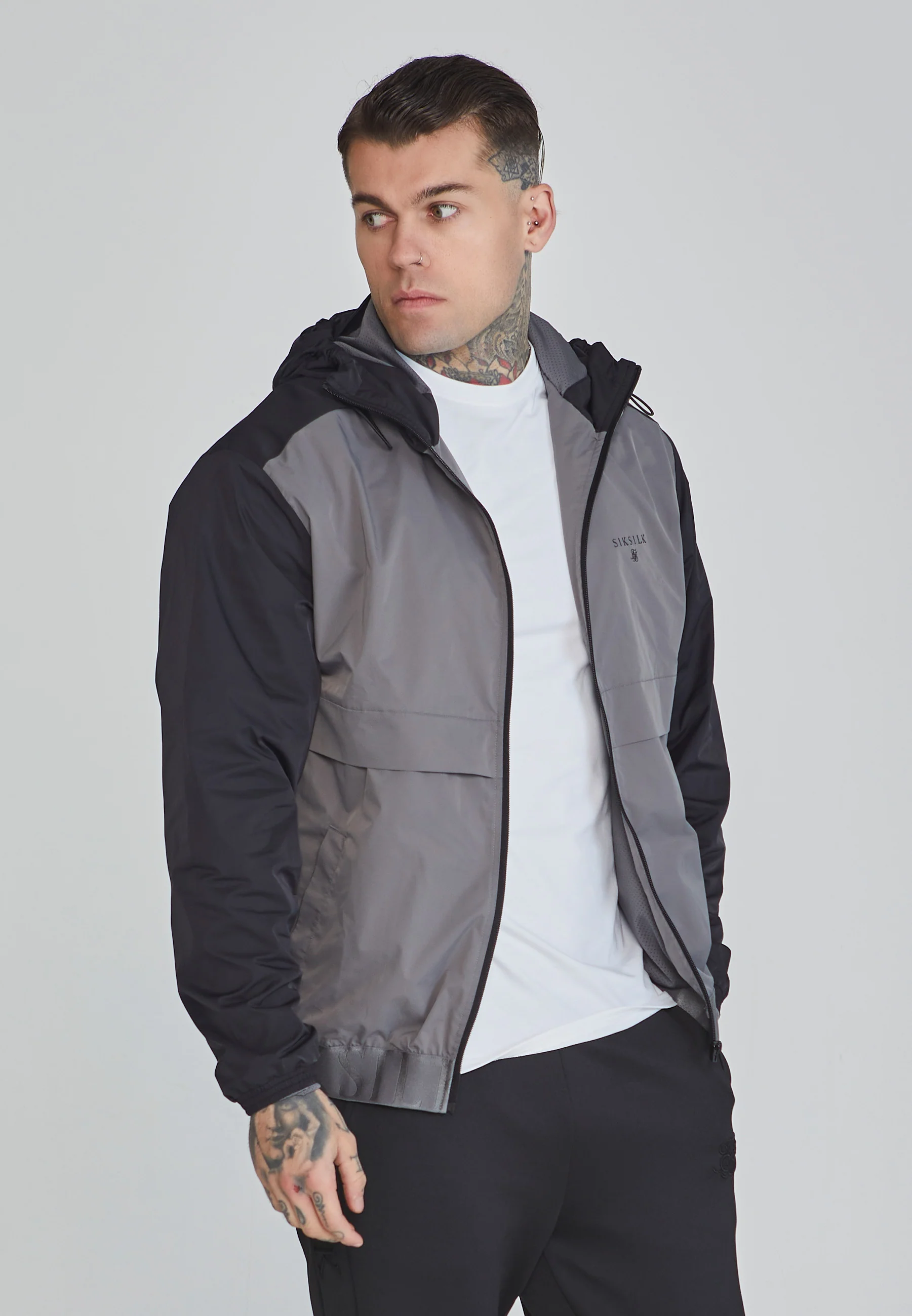 Black Windbreaker
