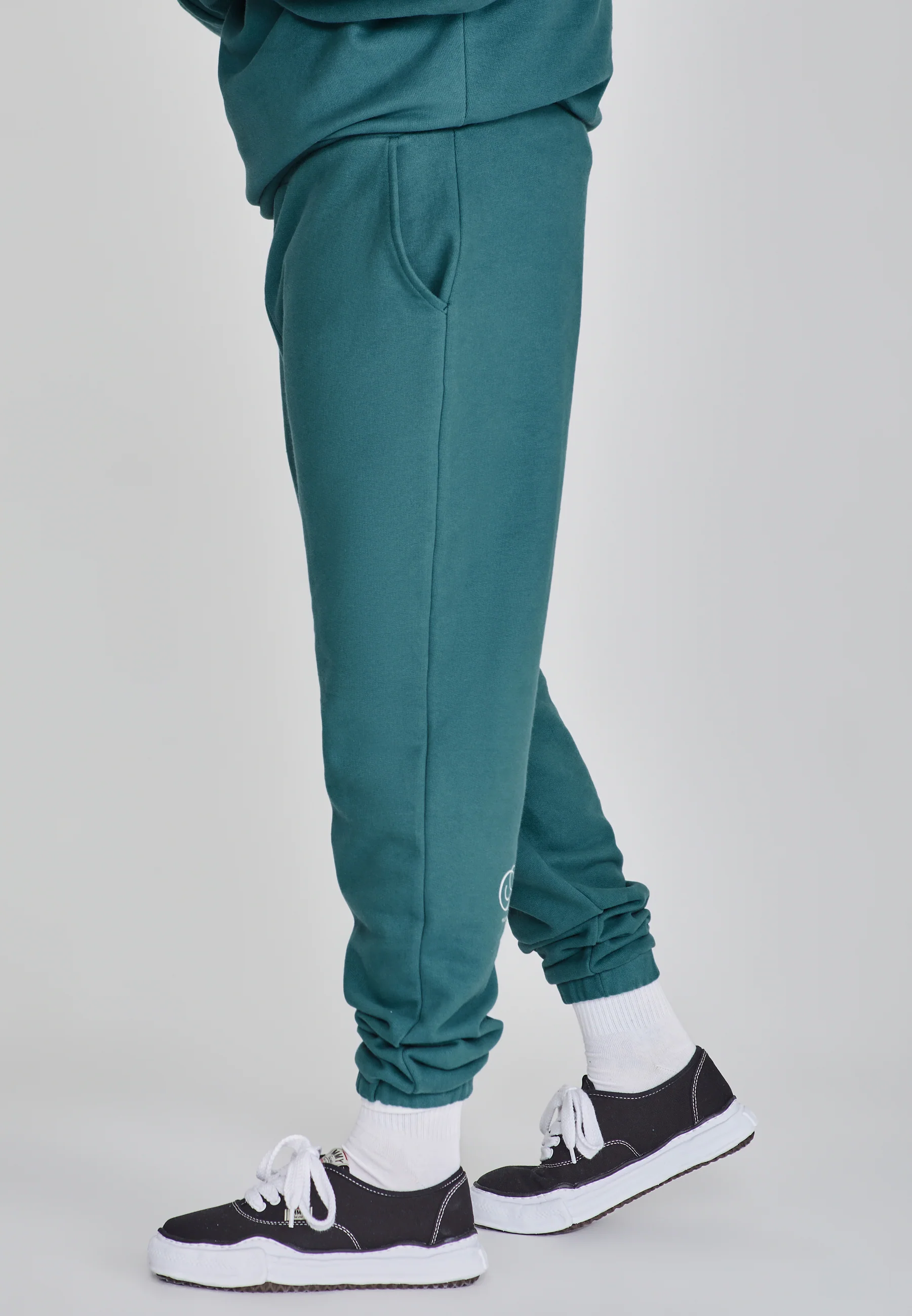 Green Graphic Joggers - Image 4