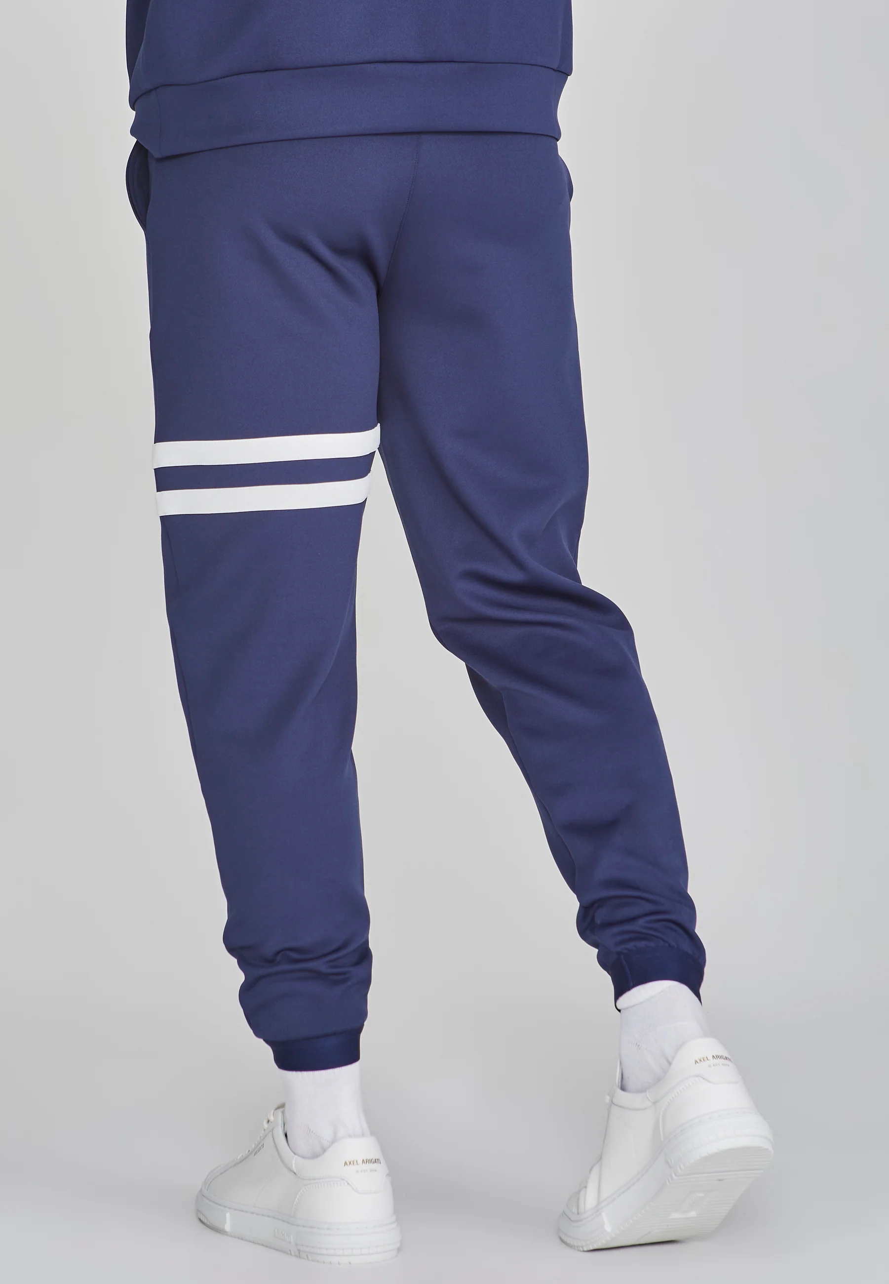 Navy Muscle Fit Joggers - Image 4