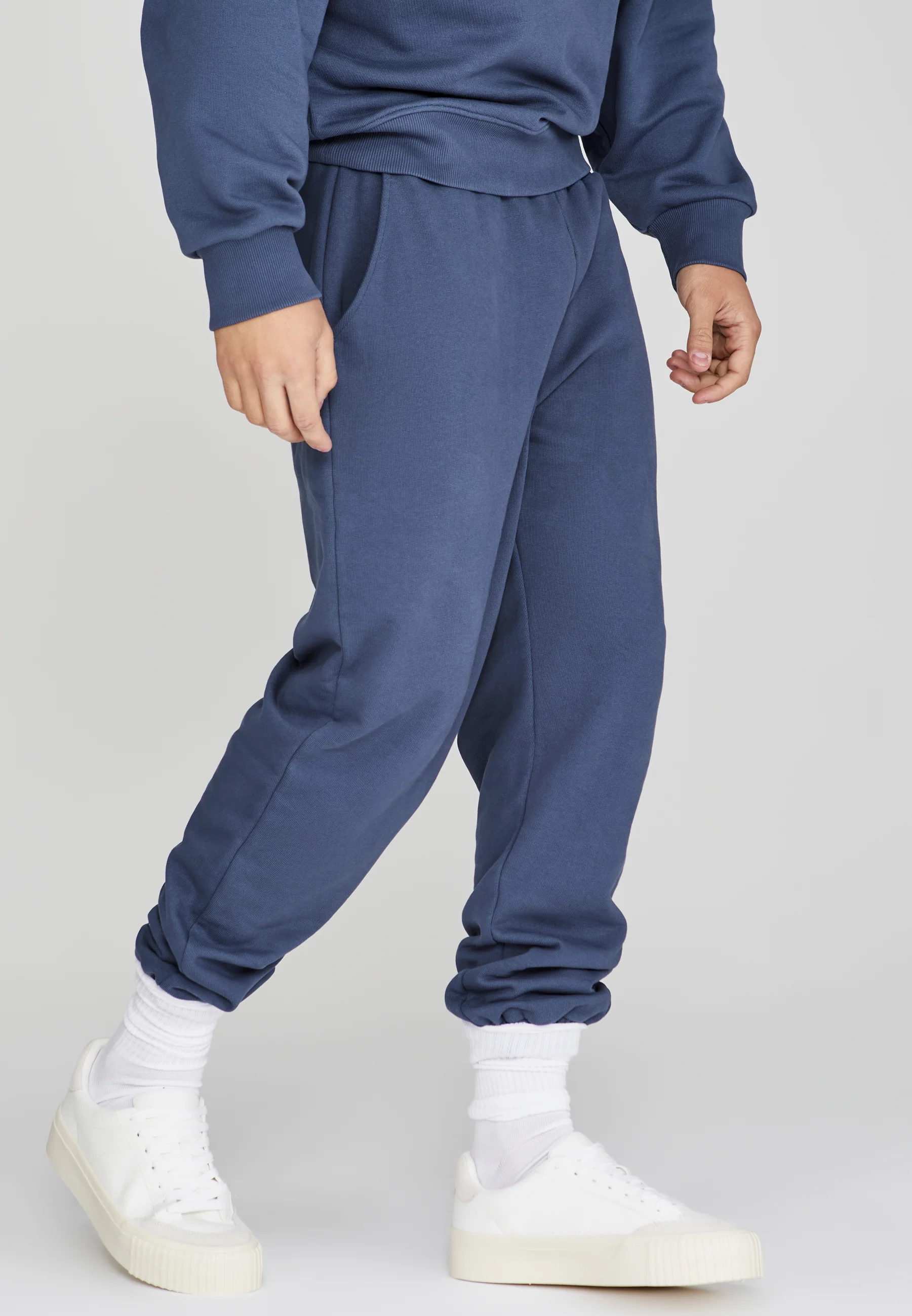Navy Graphic Joggers - Image 3