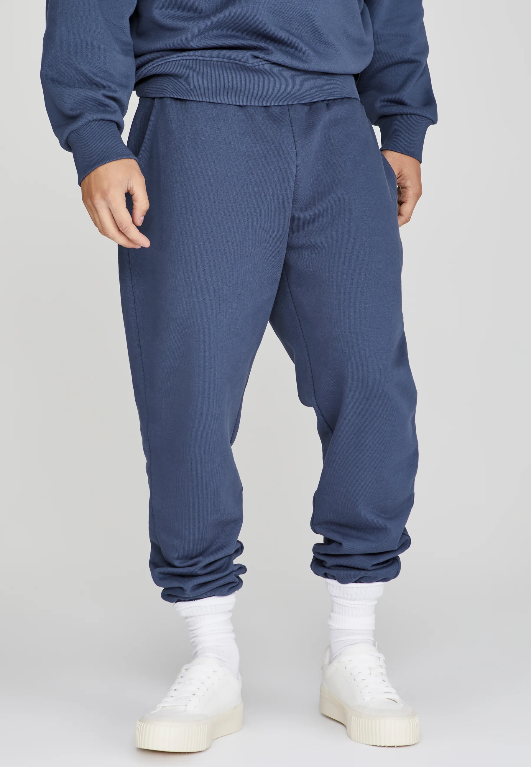 Navy Graphic Joggers - Image 4