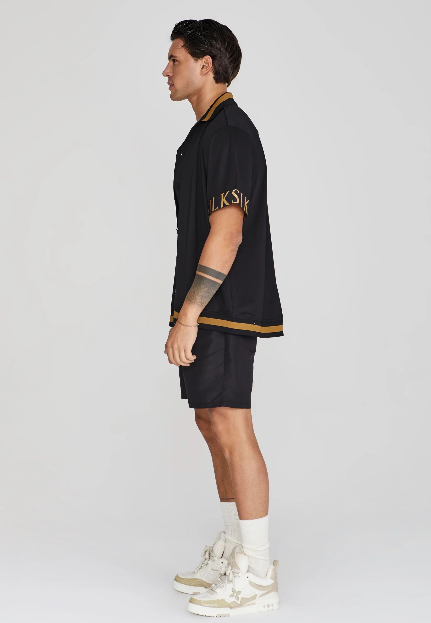 Black Dynamic Bowling Shirt - Image 4