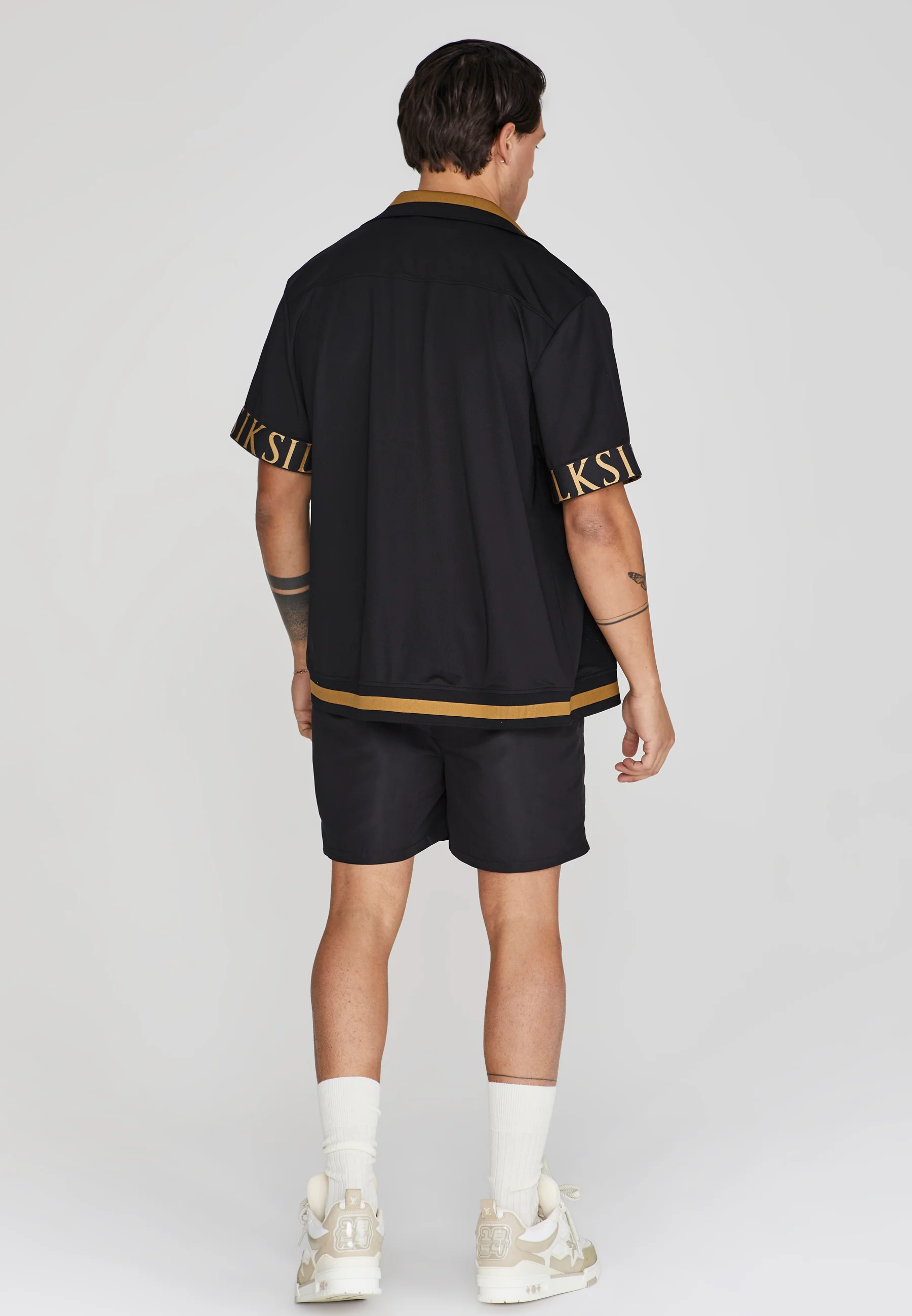 Black Dynamic Bowling Shirt - Image 5