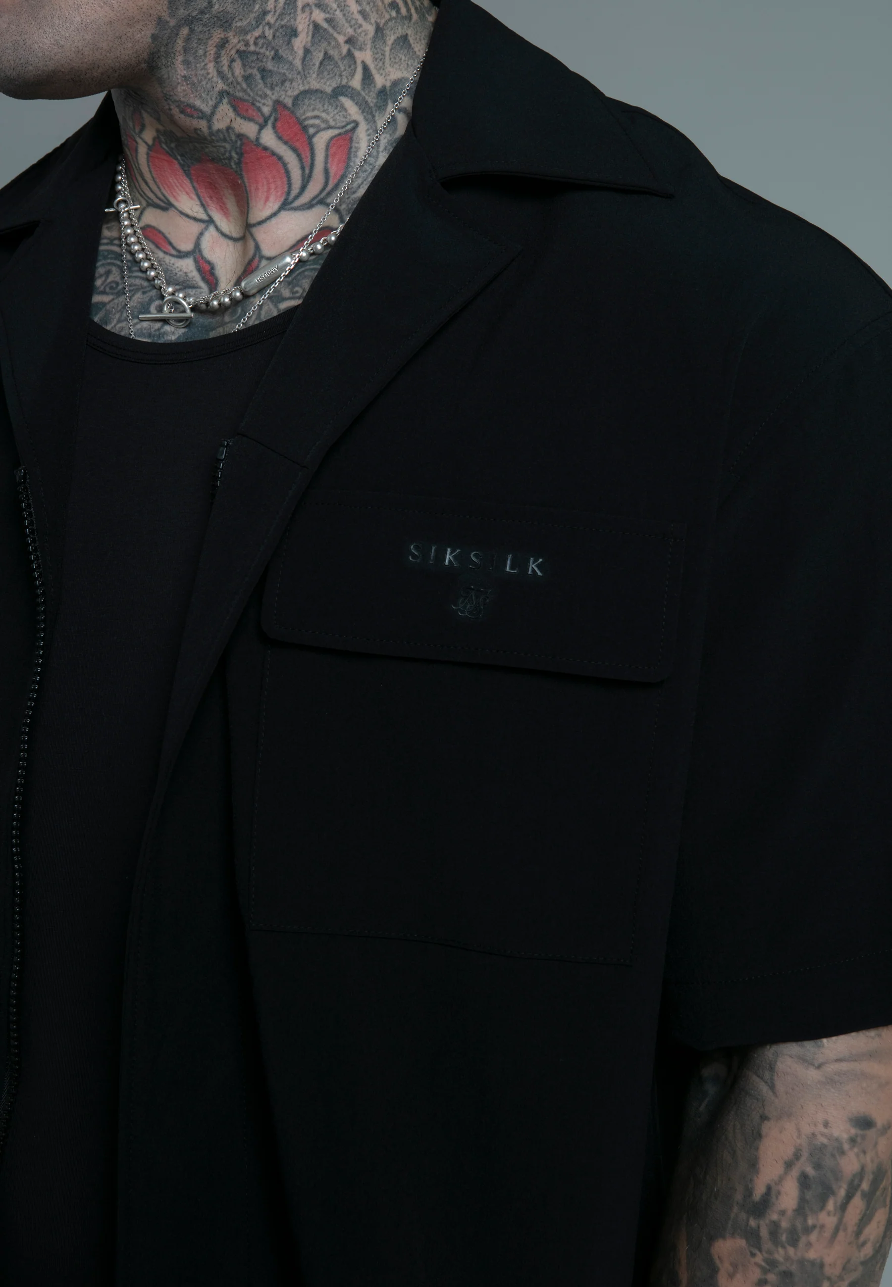 Black Utility Shirt - Image 3