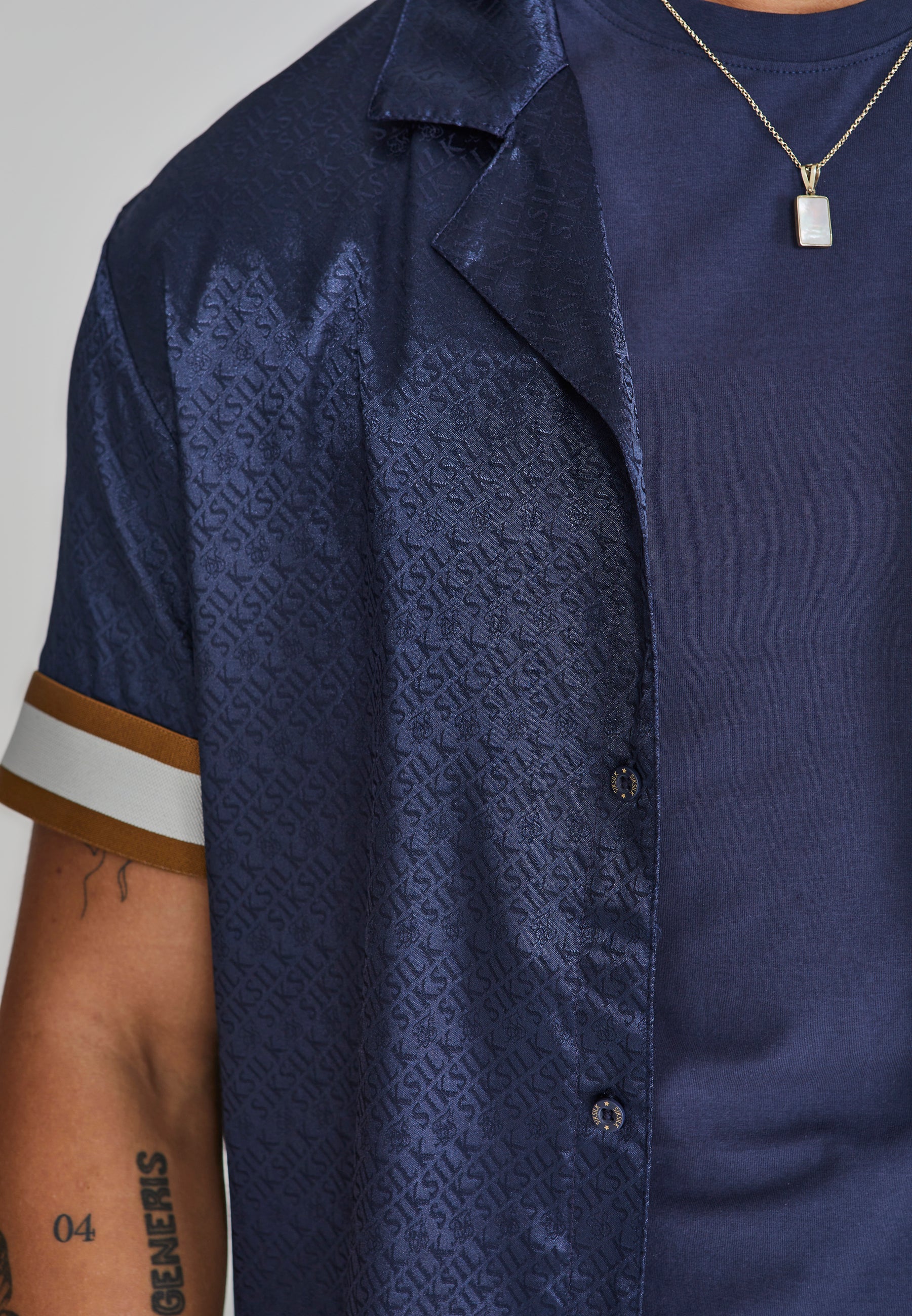 Navy Resort Shirt - Image 3