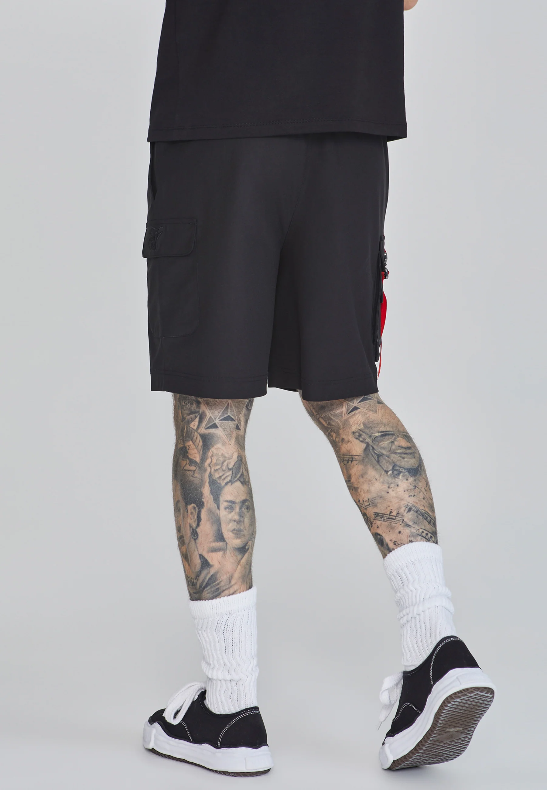 Black Flight Cargo Shorts - Image 4