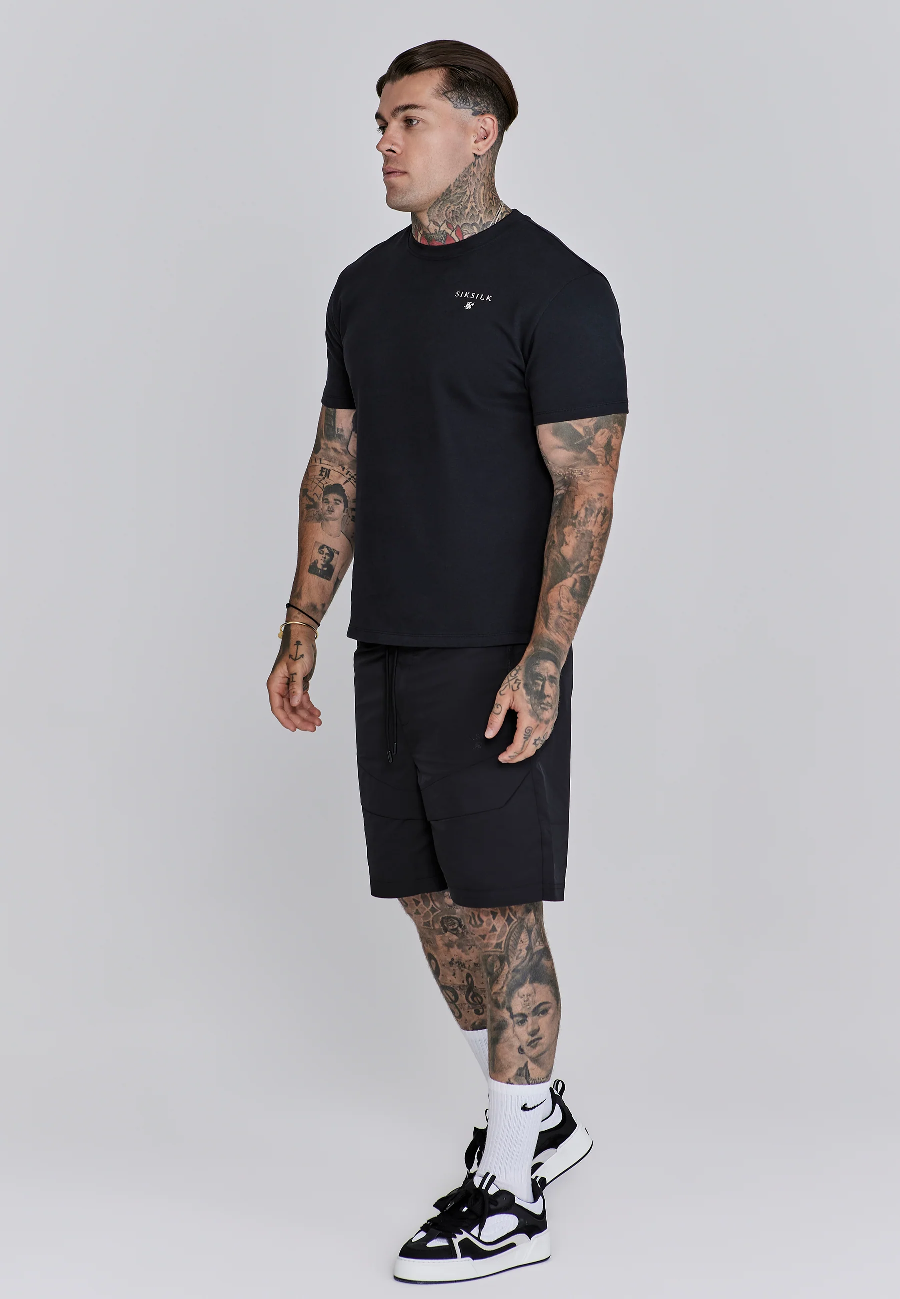Black Cargo Shorts - Image 4