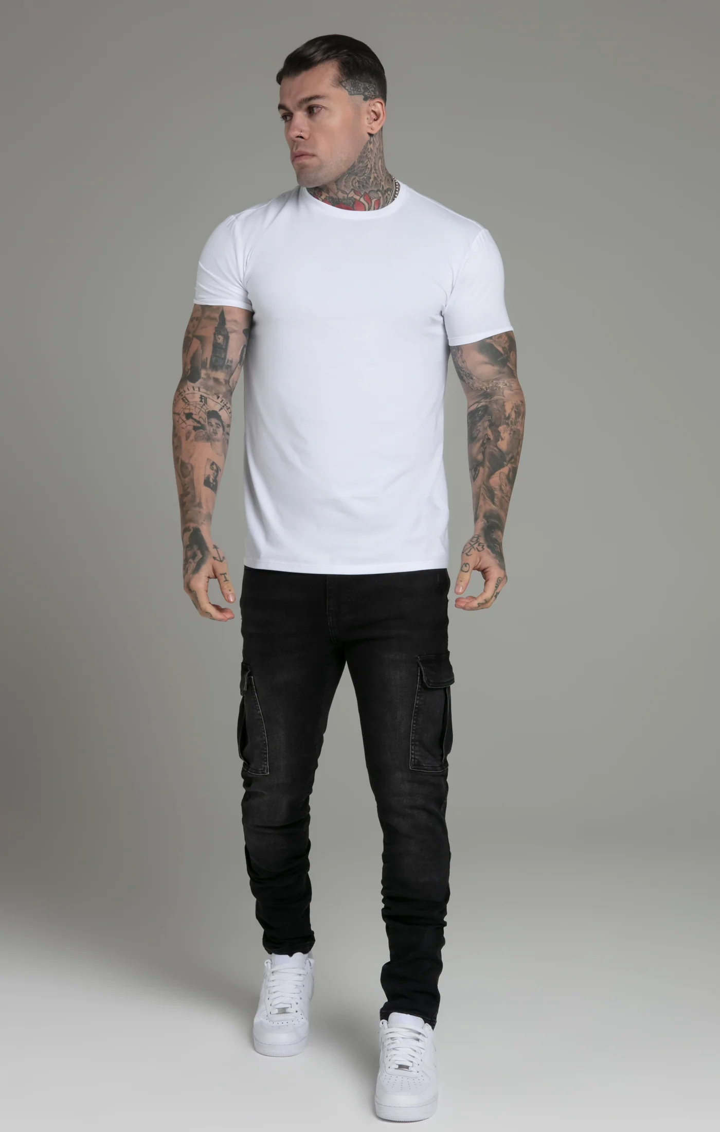 Black White Pack of 2 T-Shirts - Image 3