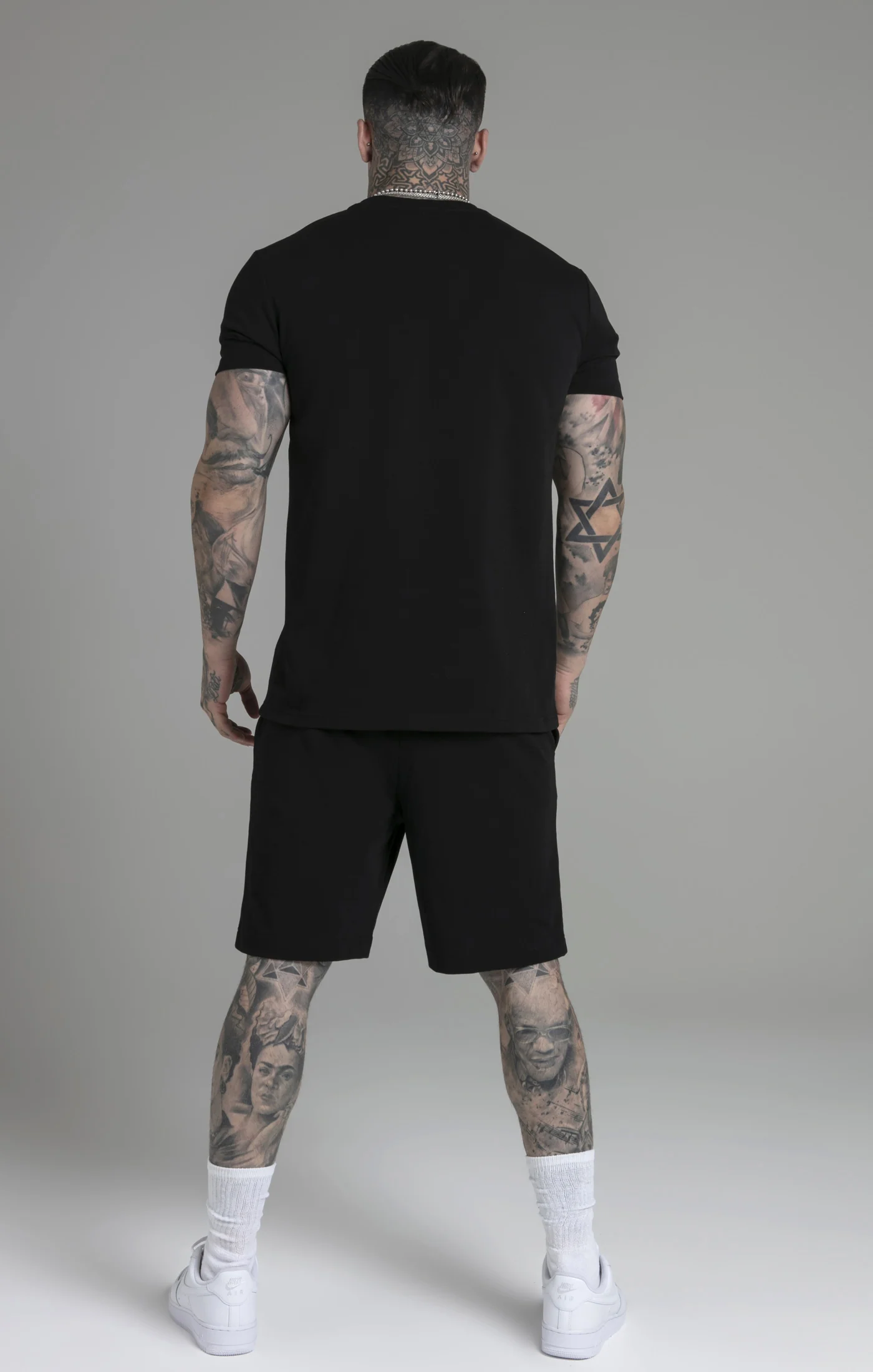 Black T-Shirt and Shorts Set - Image 5