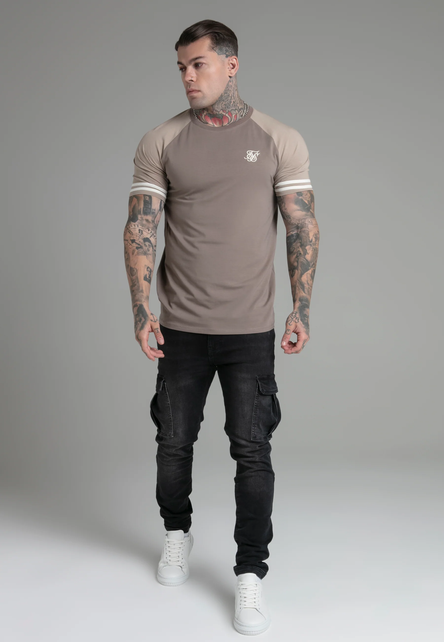 Beige Raglan T-Shirt - Image 2