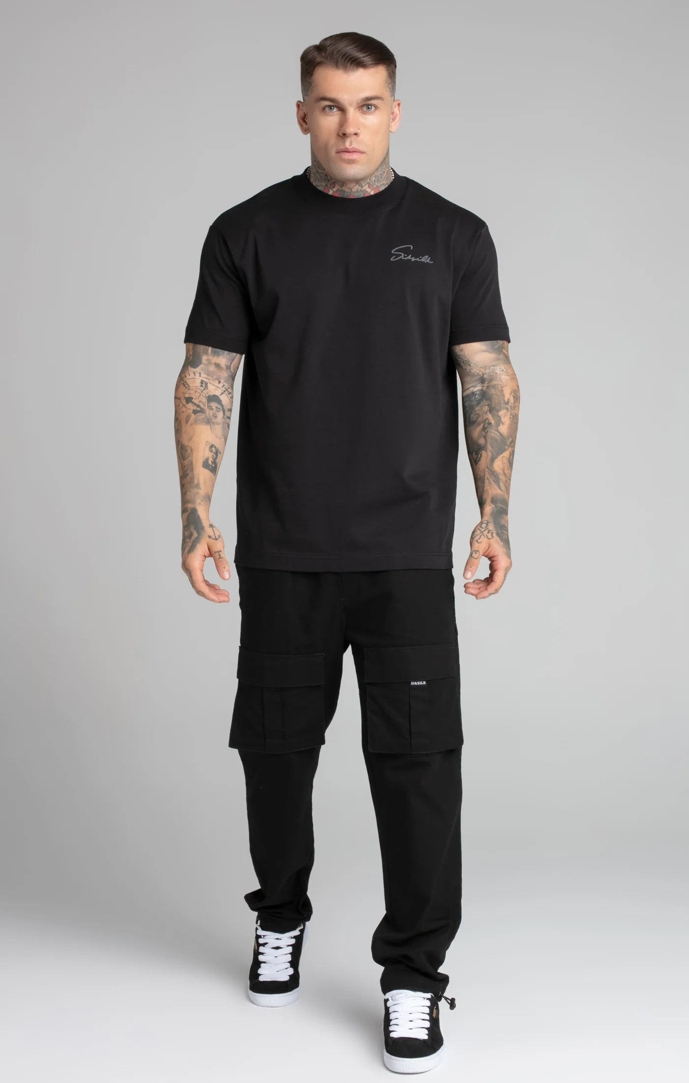 Black Script T-Shirt - Image 2
