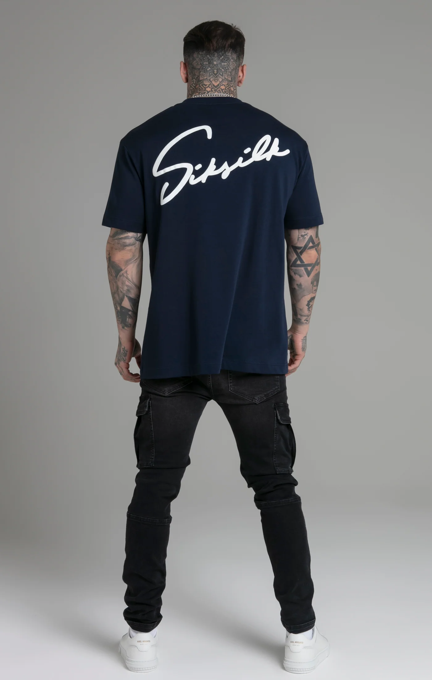Blue Script T-Shirt - Image 5