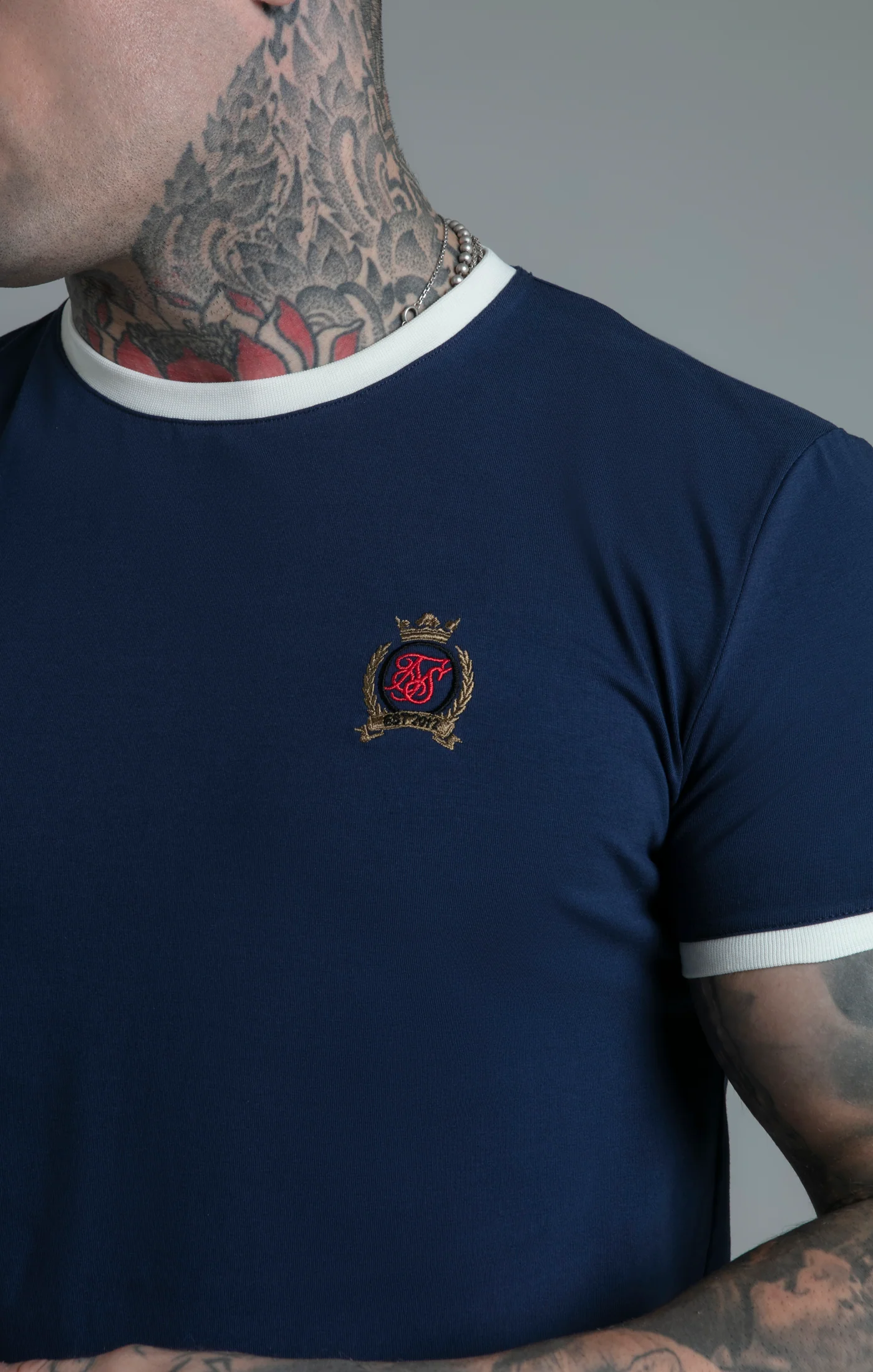 Blue Crest T-Shirt - Image 3