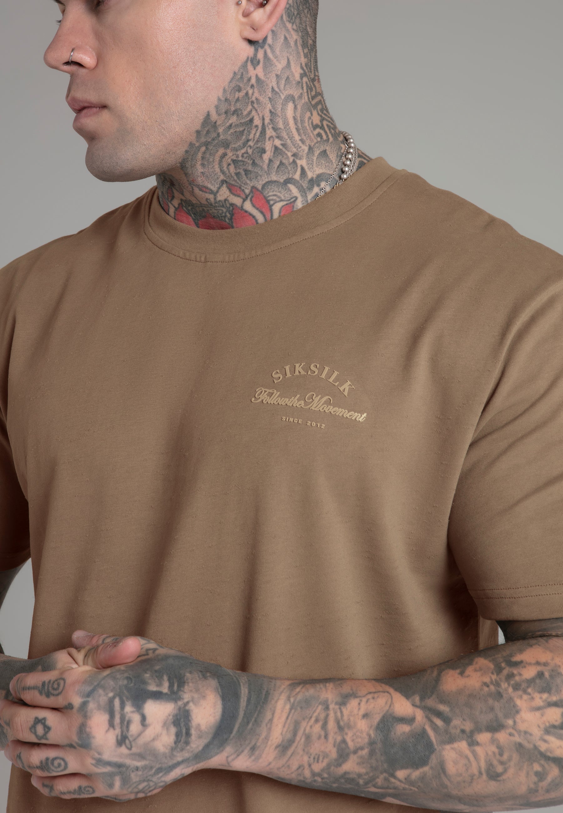 Brown Relaxed Fit T-Shirt - Image 3