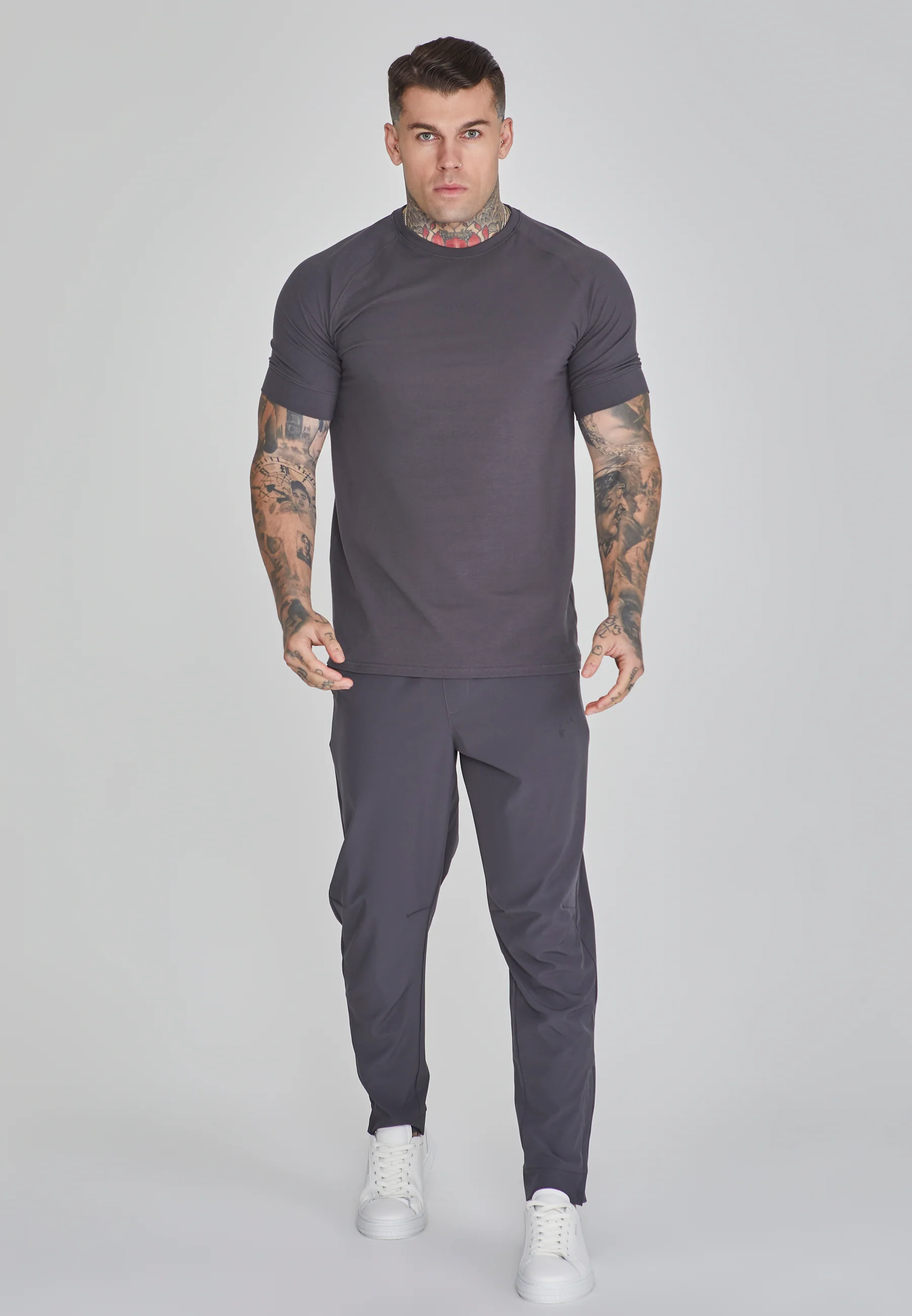 Dark Grey Smart T-Shirt - Image 2