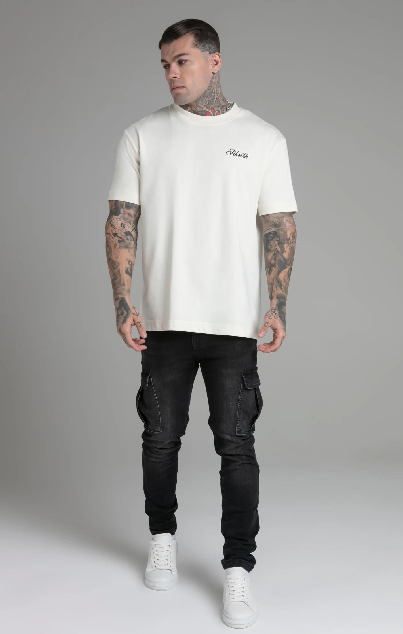 Ecru Graphic T-Shirt - Image 2