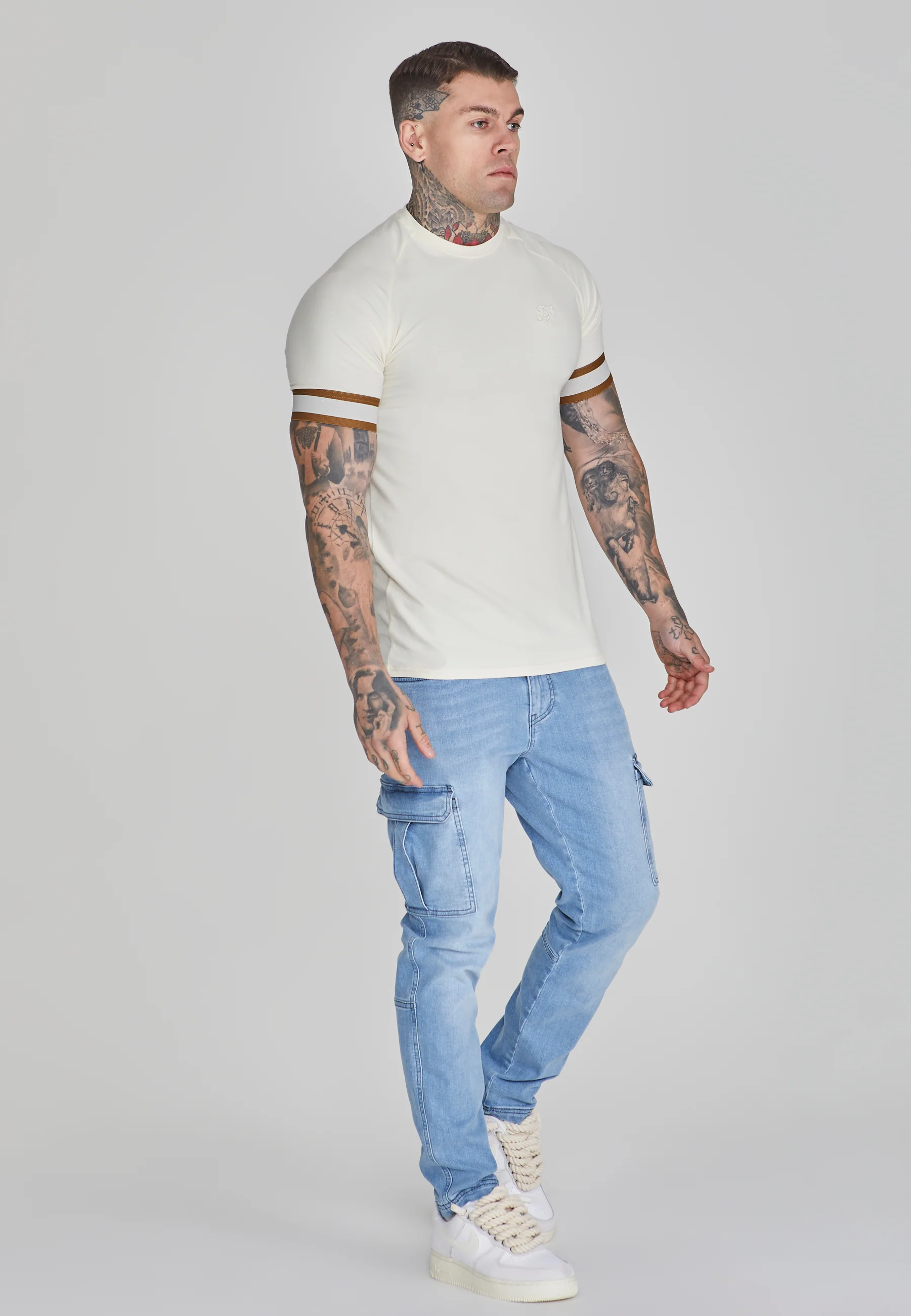 Ecru Tech T-Shirt - Image 4