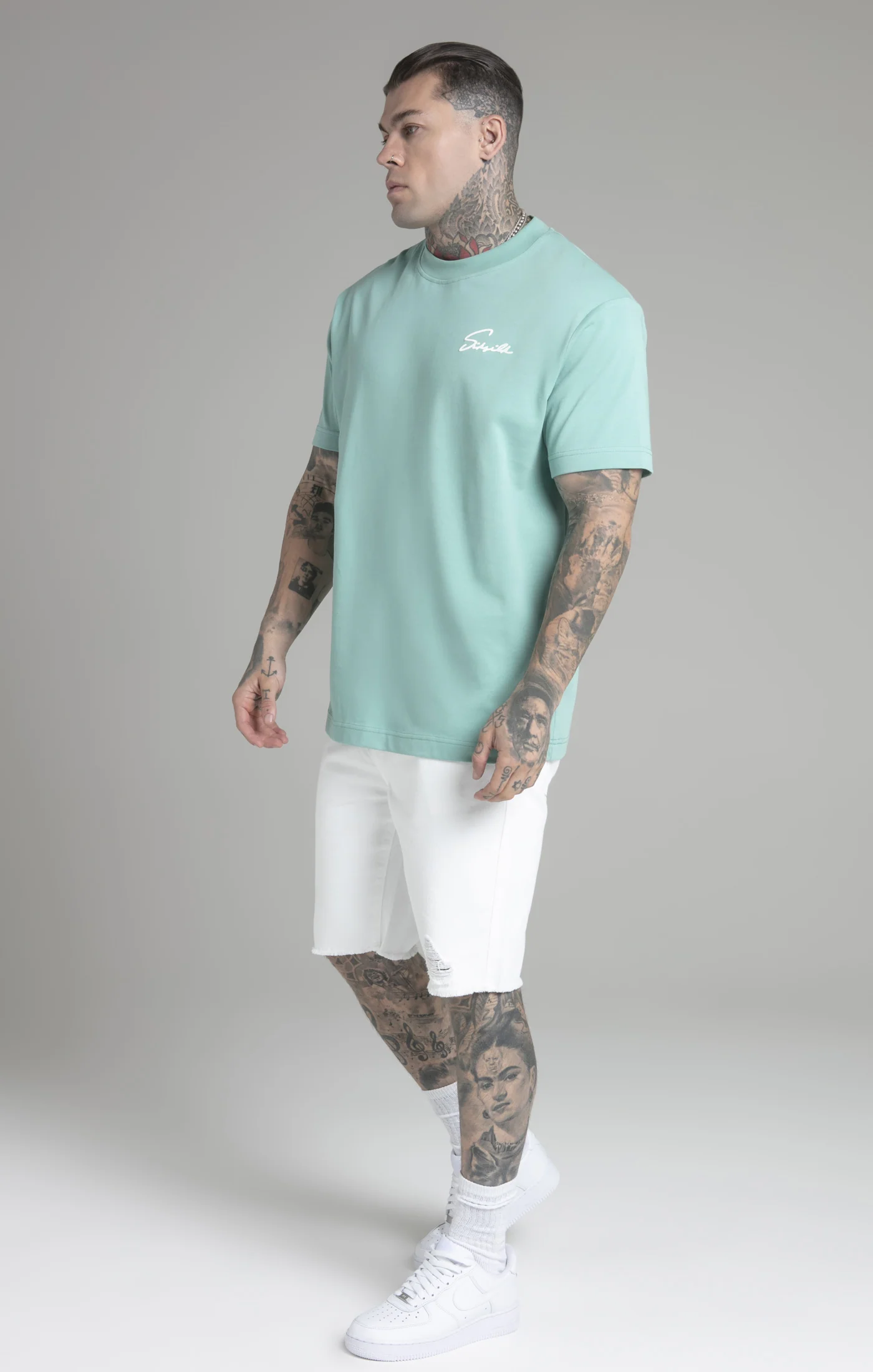 Green Script T-Shirt - Image 4