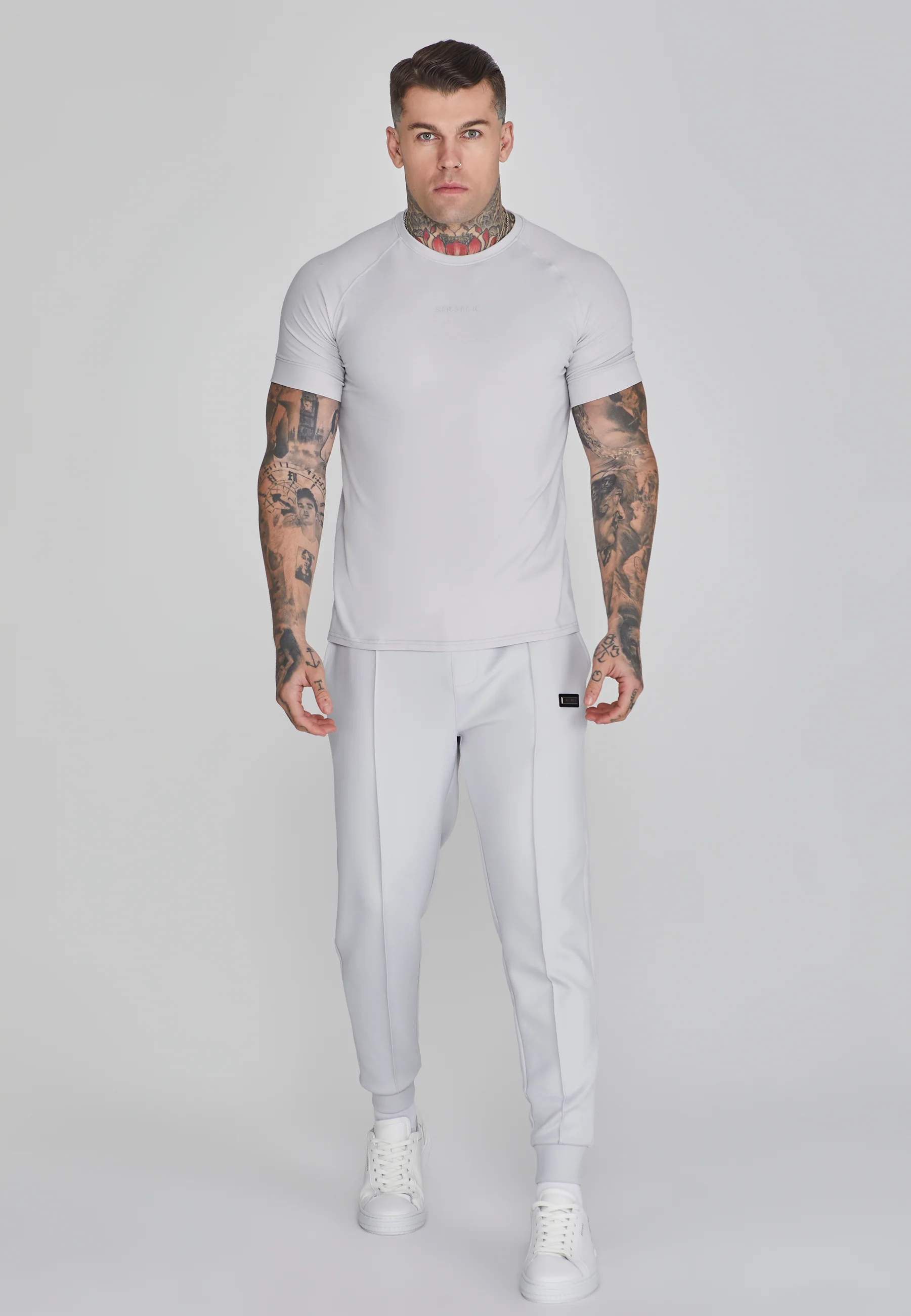 Light Grey Smart T-Shirt - Image 2