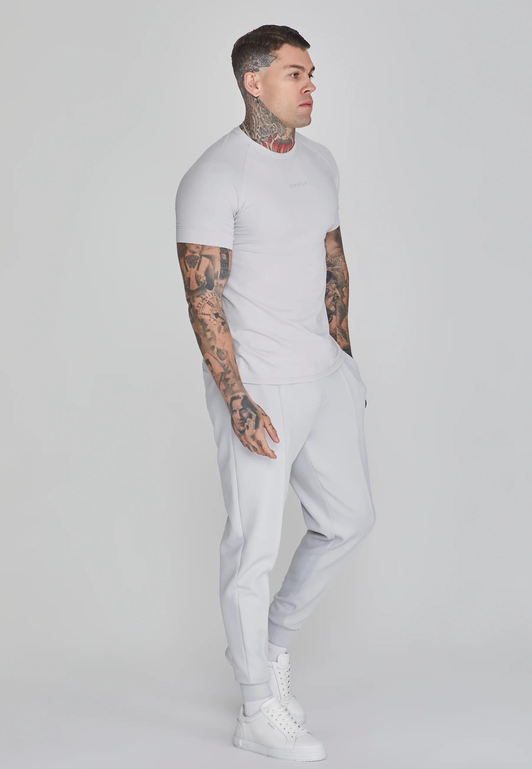 Light Grey Smart T-Shirt - Image 4