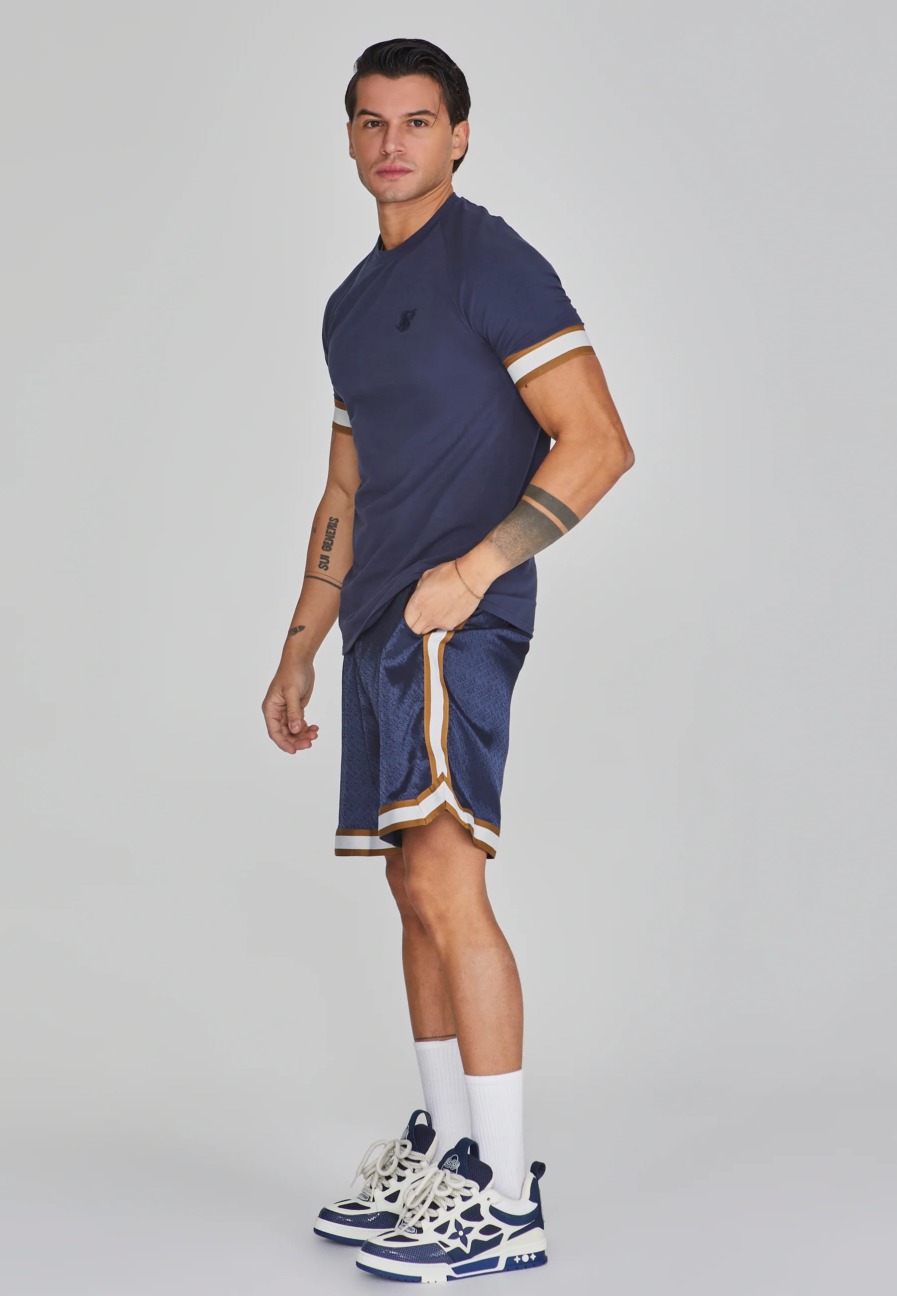 Navy Tech T-Shirt - Image 4
