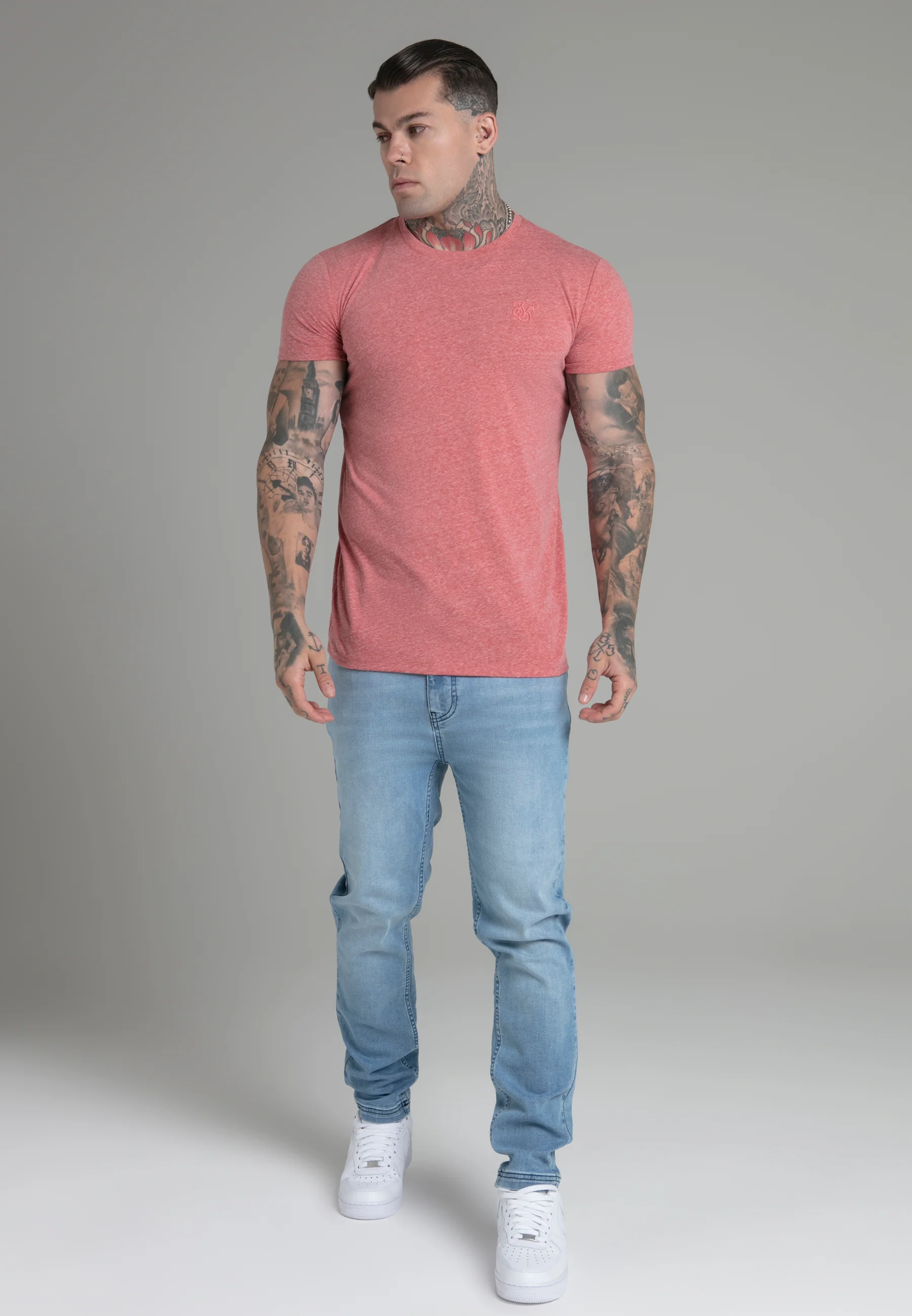 Orange Marl T-Shirt - Image 2