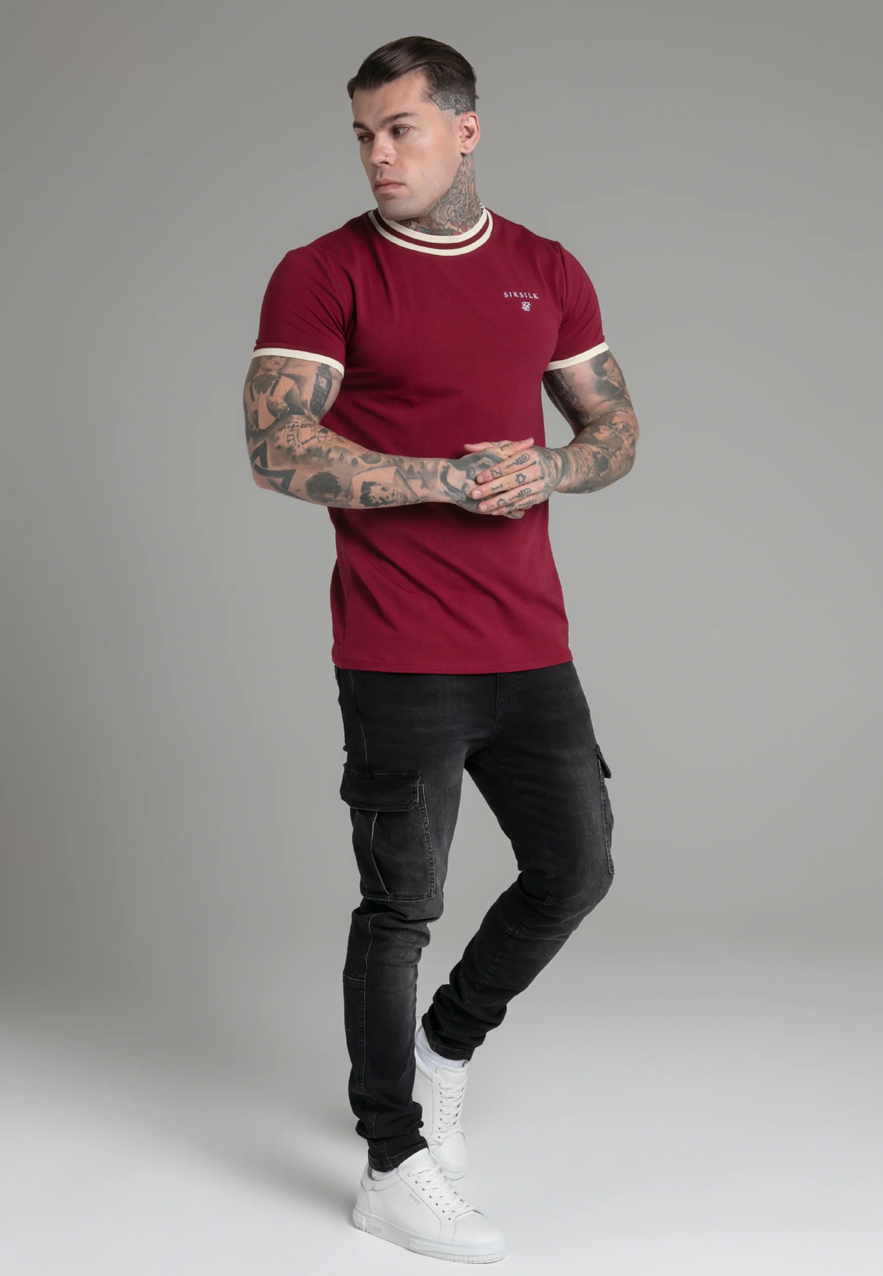 Red Ringer T-Shirt - Image 4