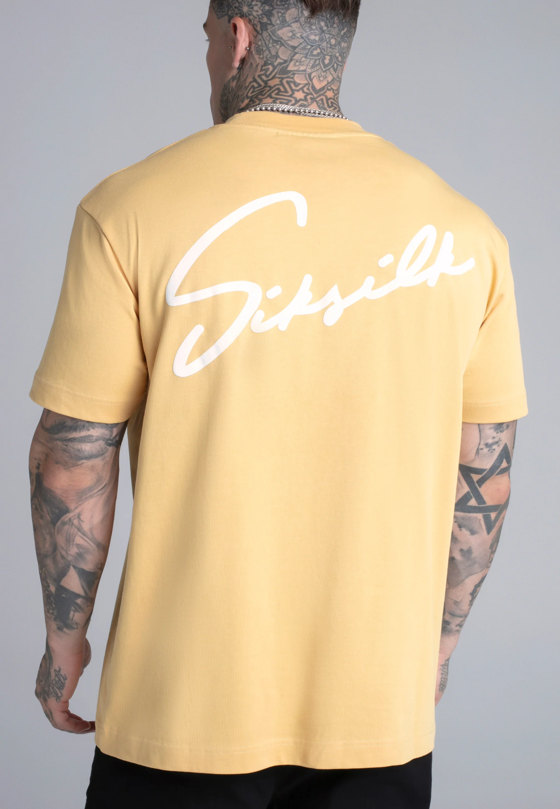 Yellow Script T-Shirt - Image 3