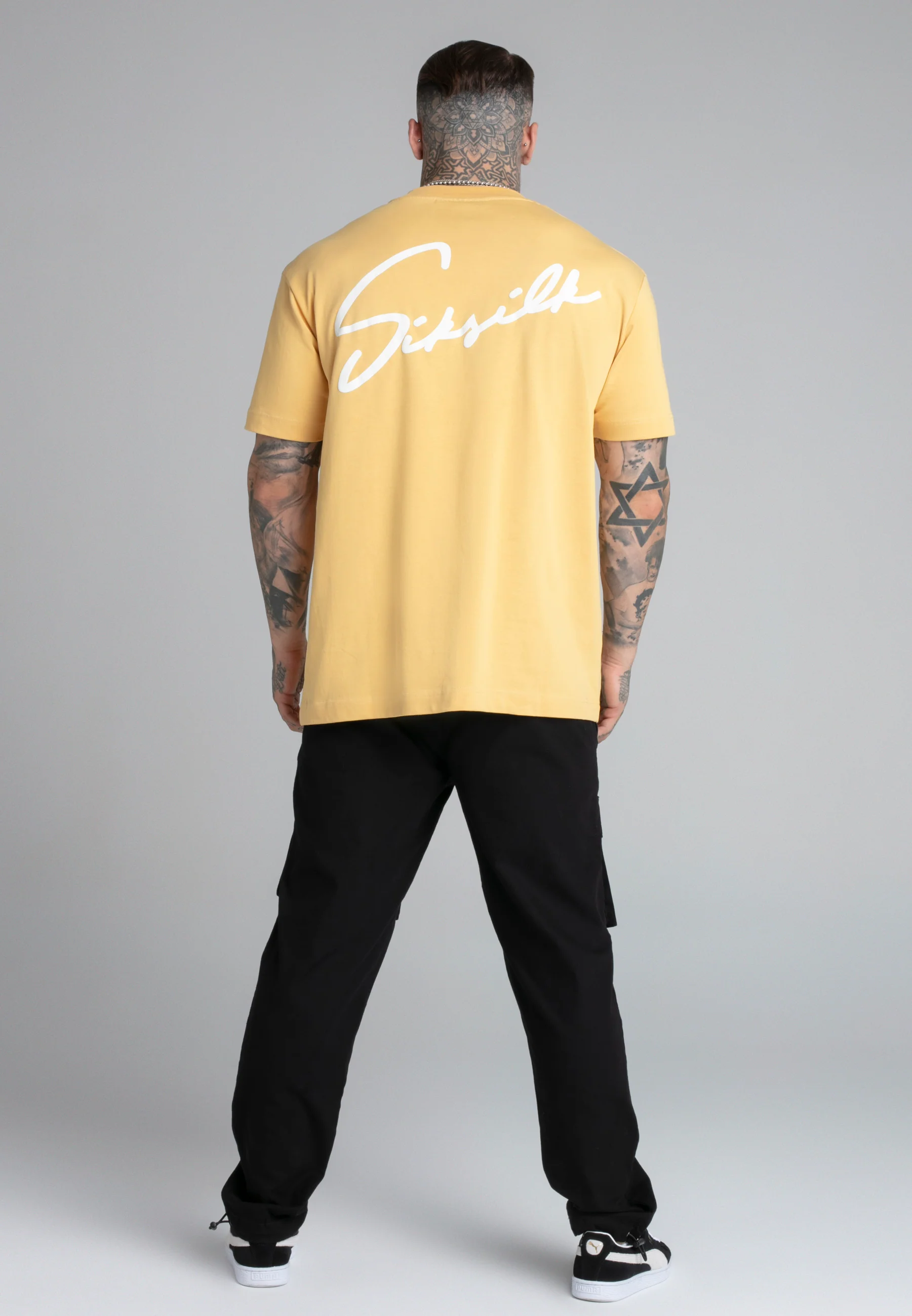 Yellow Script T-Shirt - Image 5