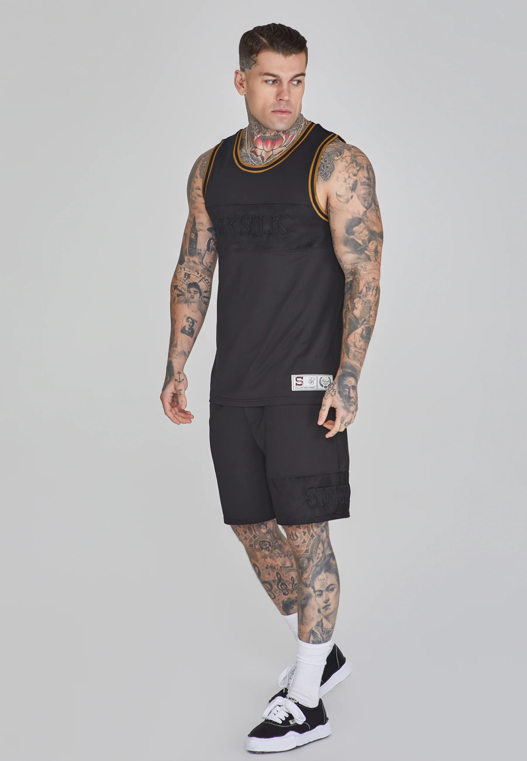 Black Basketball Vest - Image 2