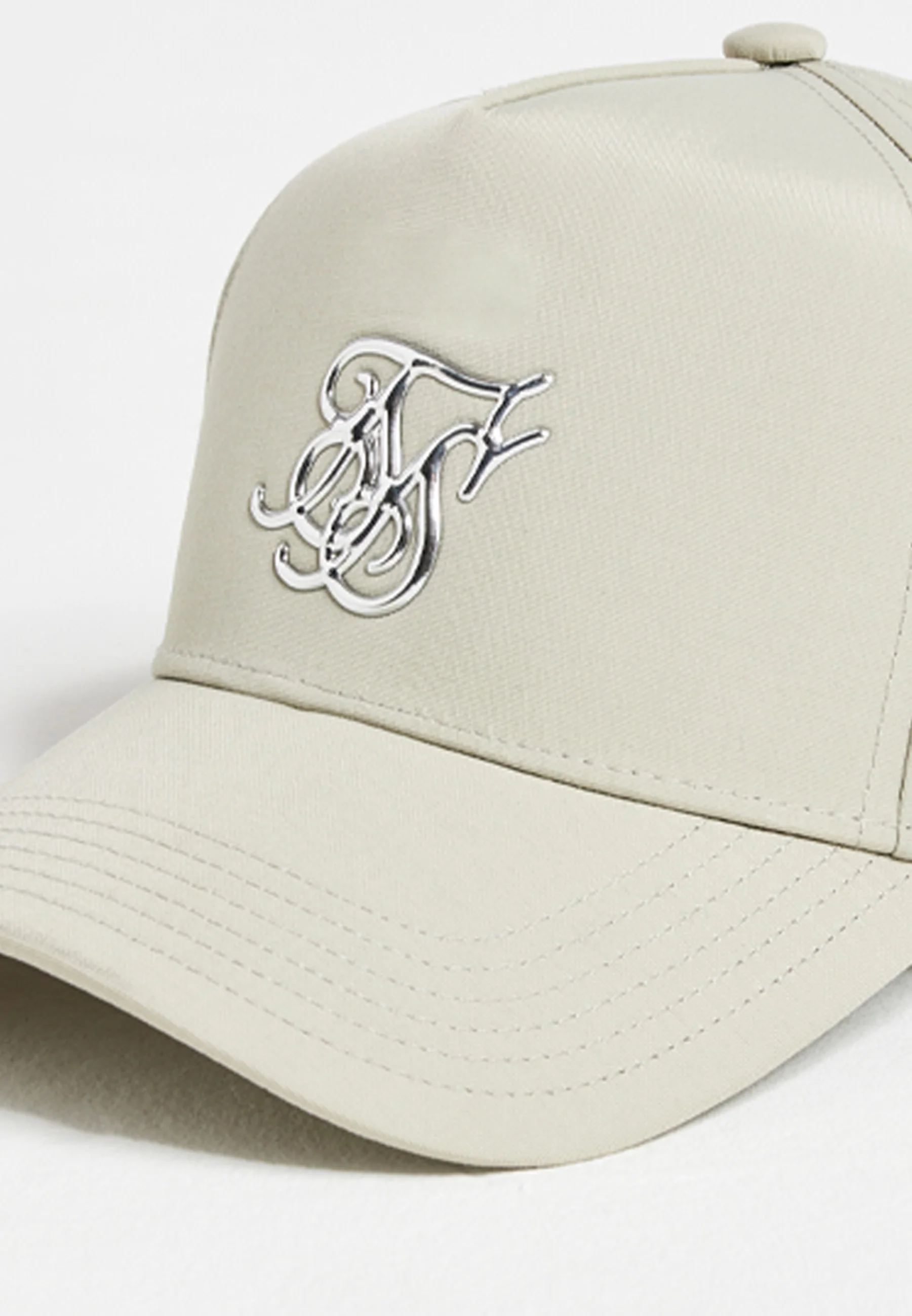 Ecru Metallic Trucker Cap - Image 2