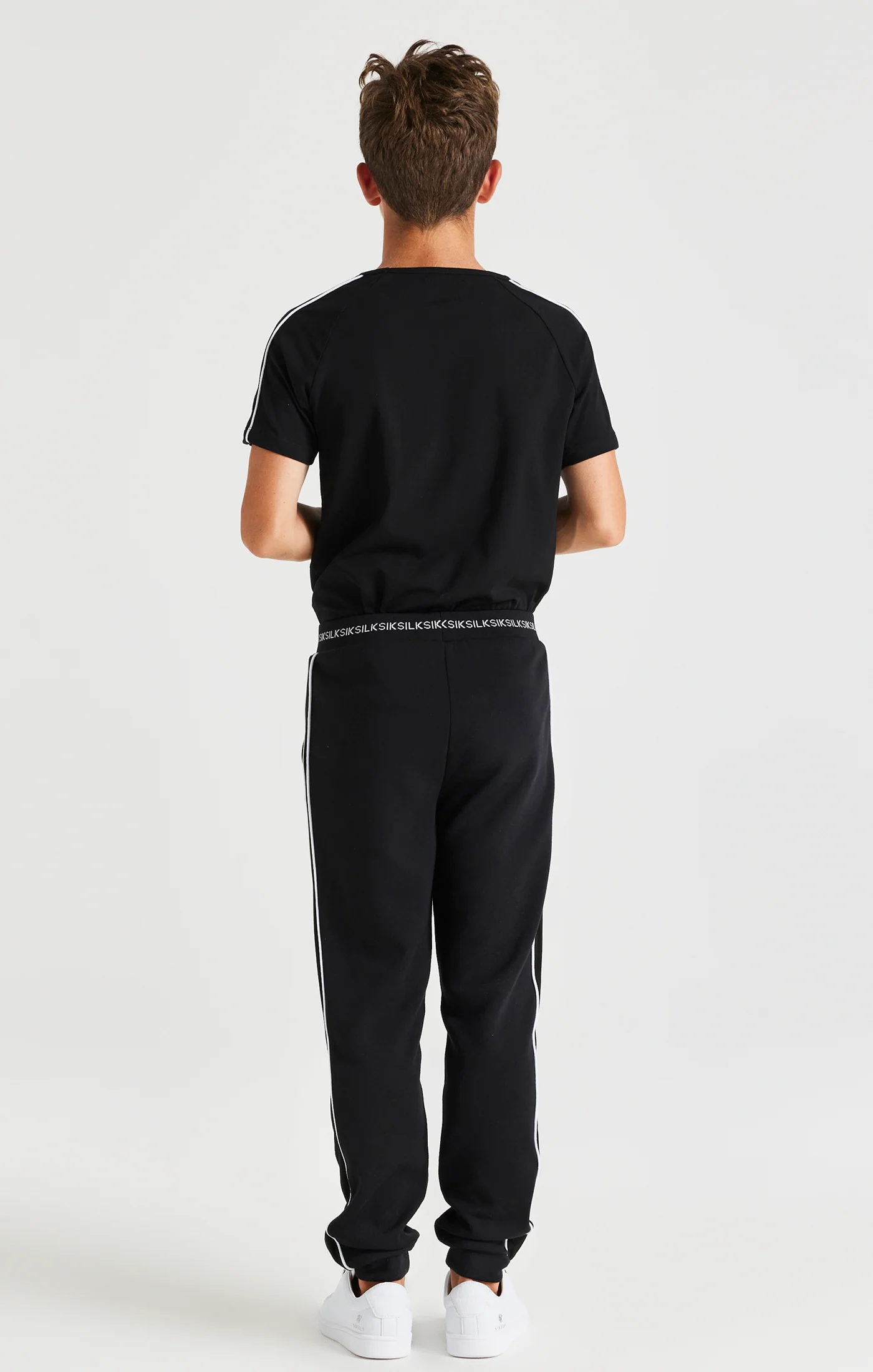 SikSilk Mono Imperial Pleated Pants - Black - Image 5