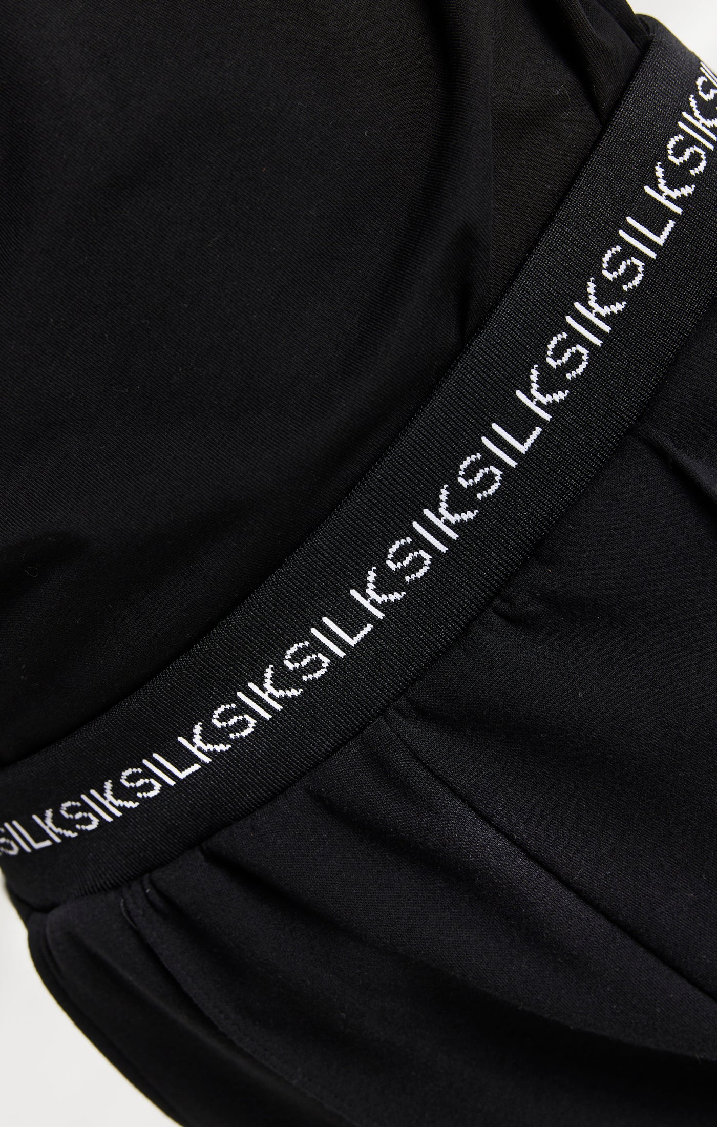 SikSilk Mono Imperial Pleated Pants - Black - Image 6
