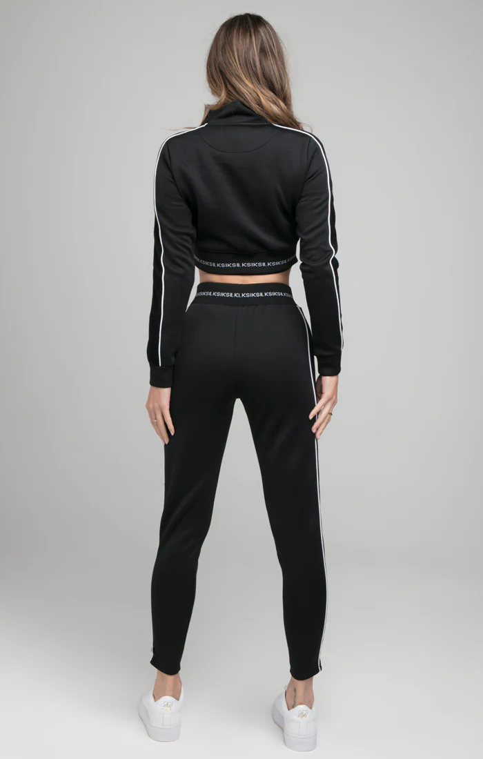 SikSilk Mono Imperial Quarter Zip - Black - Image 5