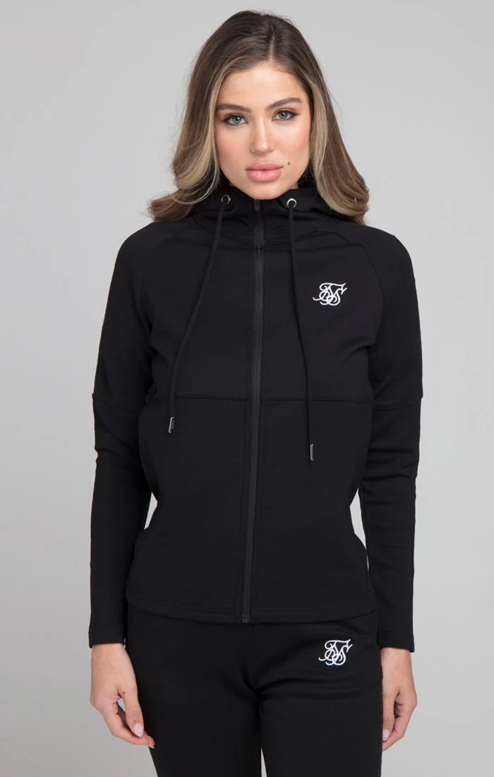 SikSilk Motion Track Jacket - Black