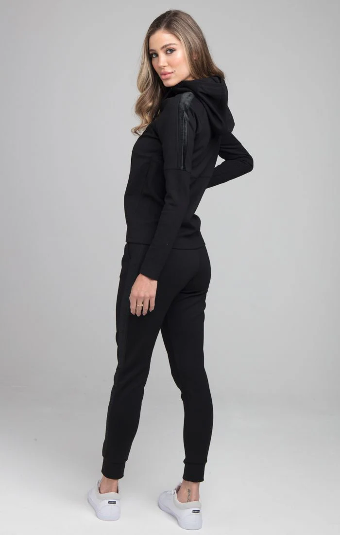 SikSilk Motion Track Jacket - Black - Image 3