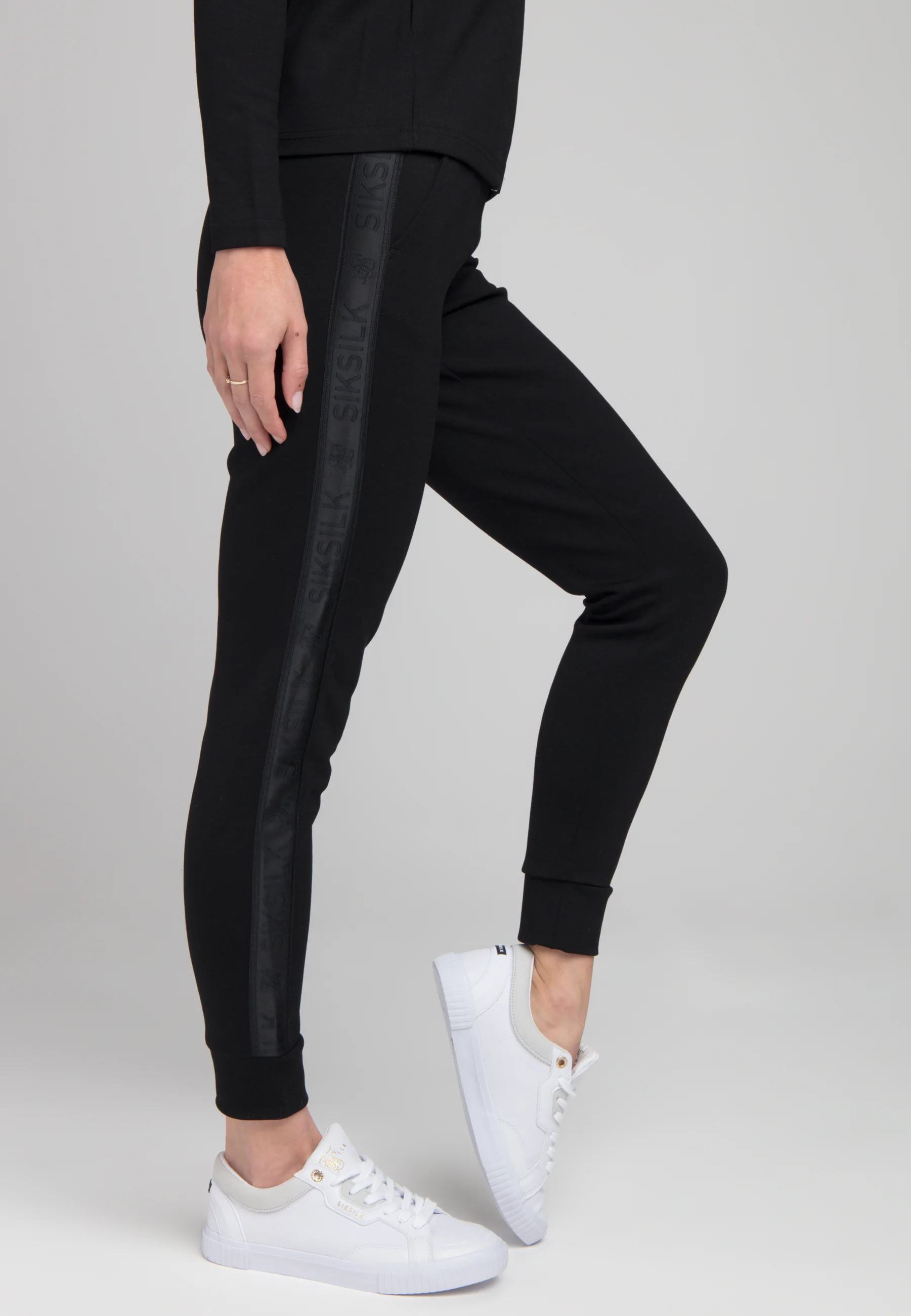 SikSilk Motion Track Pant - Black - Image 2