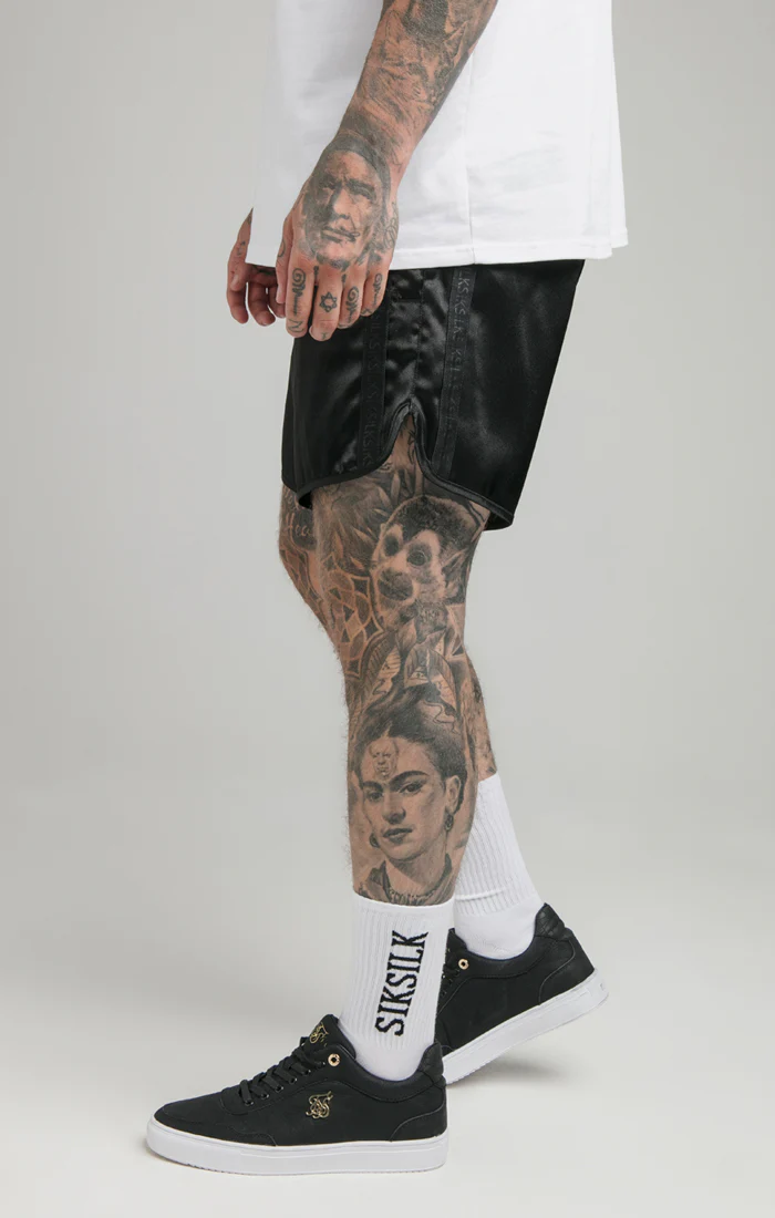 Black Satin Short - Image 2