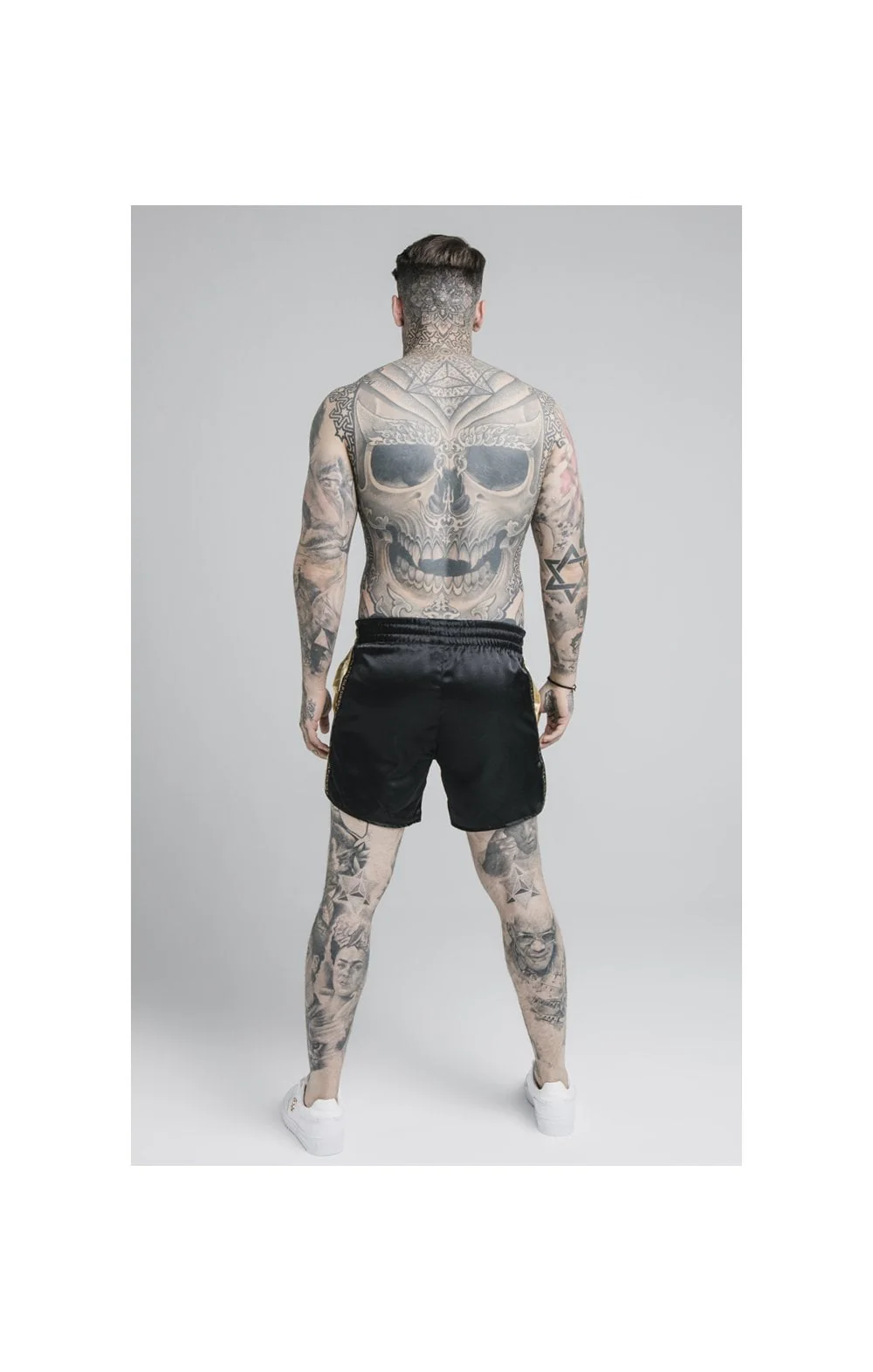 Black Satin Short - Image 4