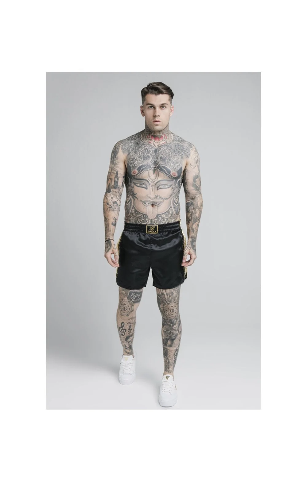 Black Satin Short - Image 5