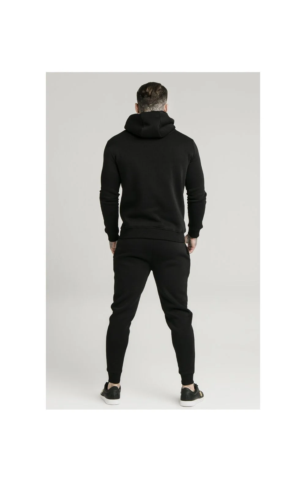 Black Essential Muscle Fit Jogger - Image 8