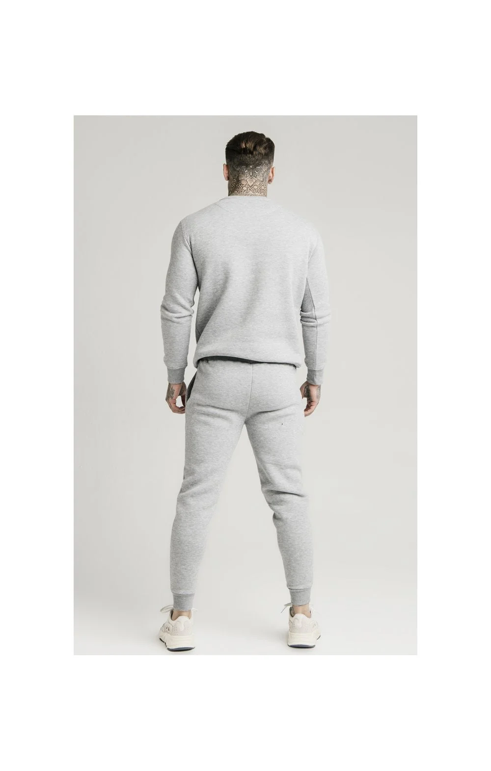 Grey Muscle Fit Jogger - Image 5
