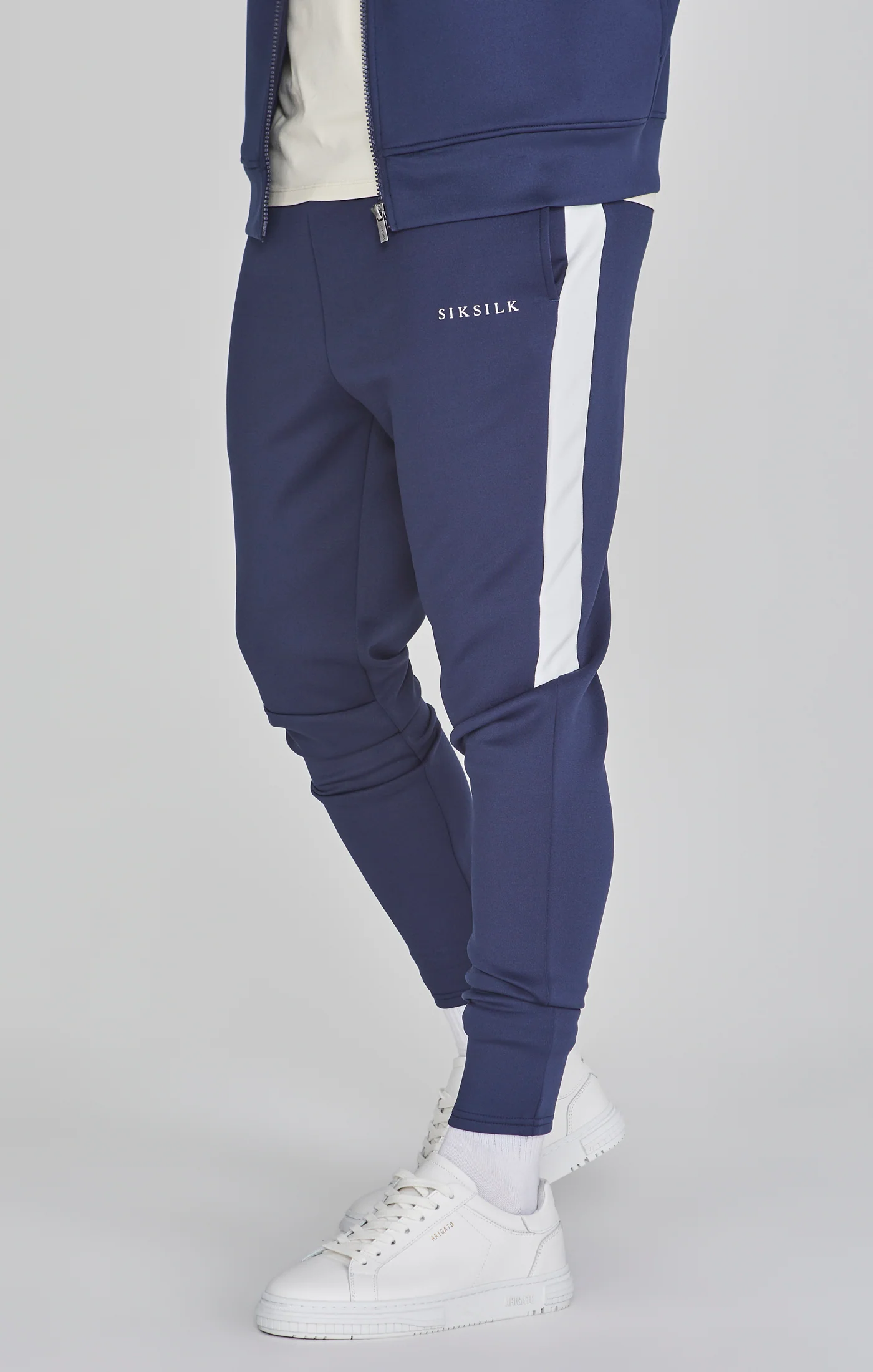 Navy Muscle Fit Joggers